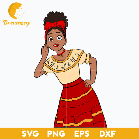 Dolores Madrigal svg, Encanto svg, Bundle Encanto svg, Birthday Party svg, Birthday svg, cut files for cricut silhouette, layered svg, cricut svg, png, dxf, eps digital file.
