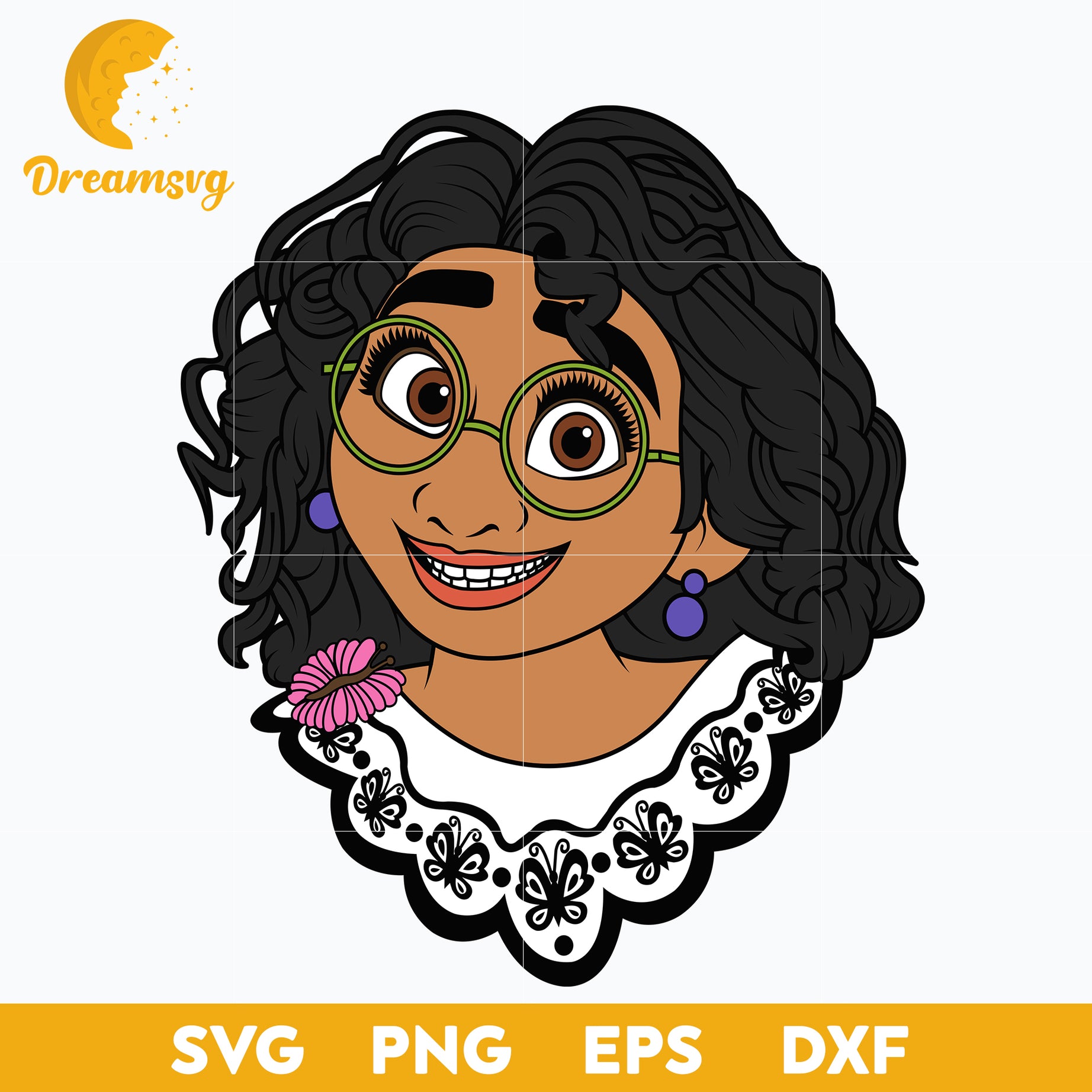 Mirabel Madrigal svg, Encanto svg, Bundle Encanto svg, Birthday Party svg, Birthday svg, cut files for cricut silhouette, layered svg, cricut svg, png, dxf, eps digital file.