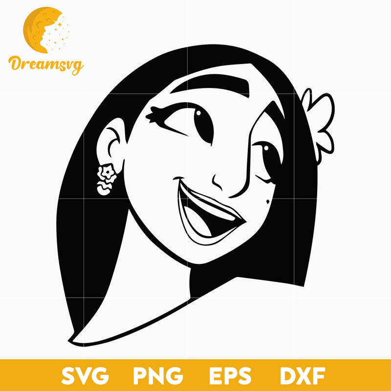 Isabela Madrigal outline svg, Encanto svg, Bundle Encanto svg, Birthda