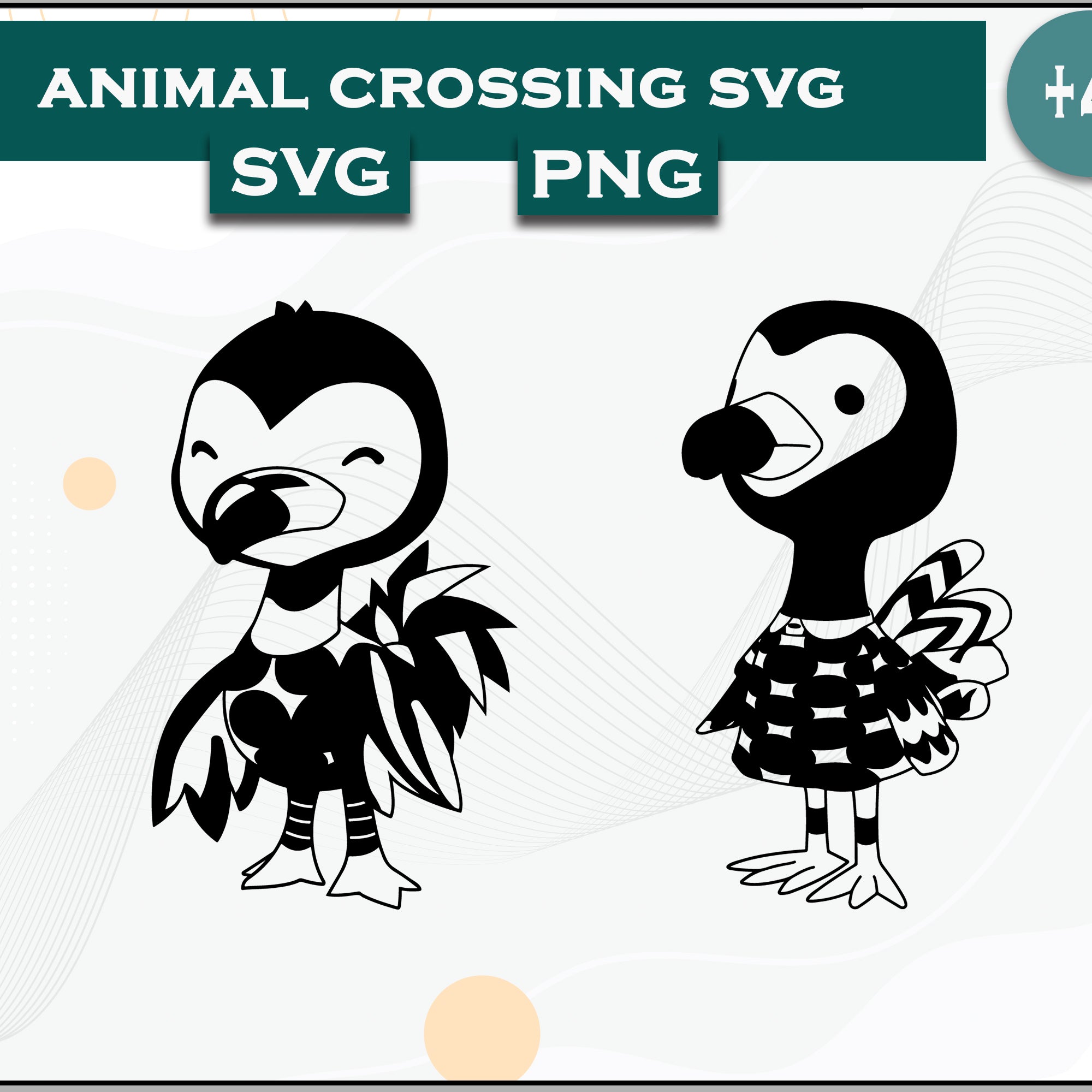 Flora Svg , Animal Crossing Svg Bundle, Animal Crossing Svg, Cartoon svg, png digital file