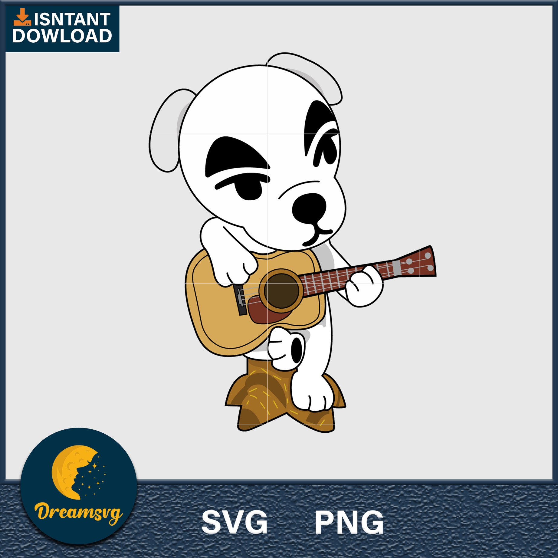 KK slider Animal Crossing Svg, Animal Crossing Svg, Animal Crossing Png, Cartoon svg, svg, png digital file