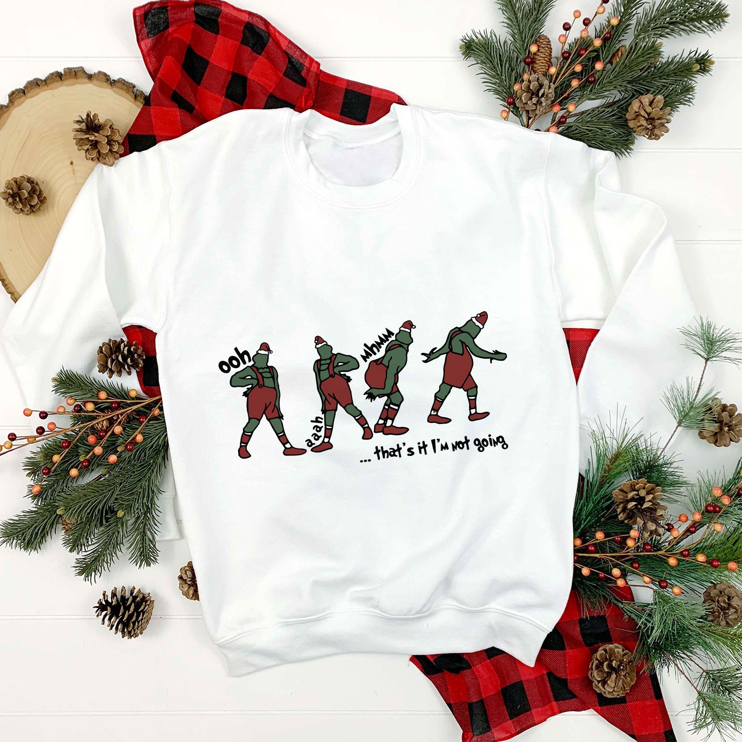 Grinch That's It I'm Not Going Christmas SVG, Grinch Christmas SVG.