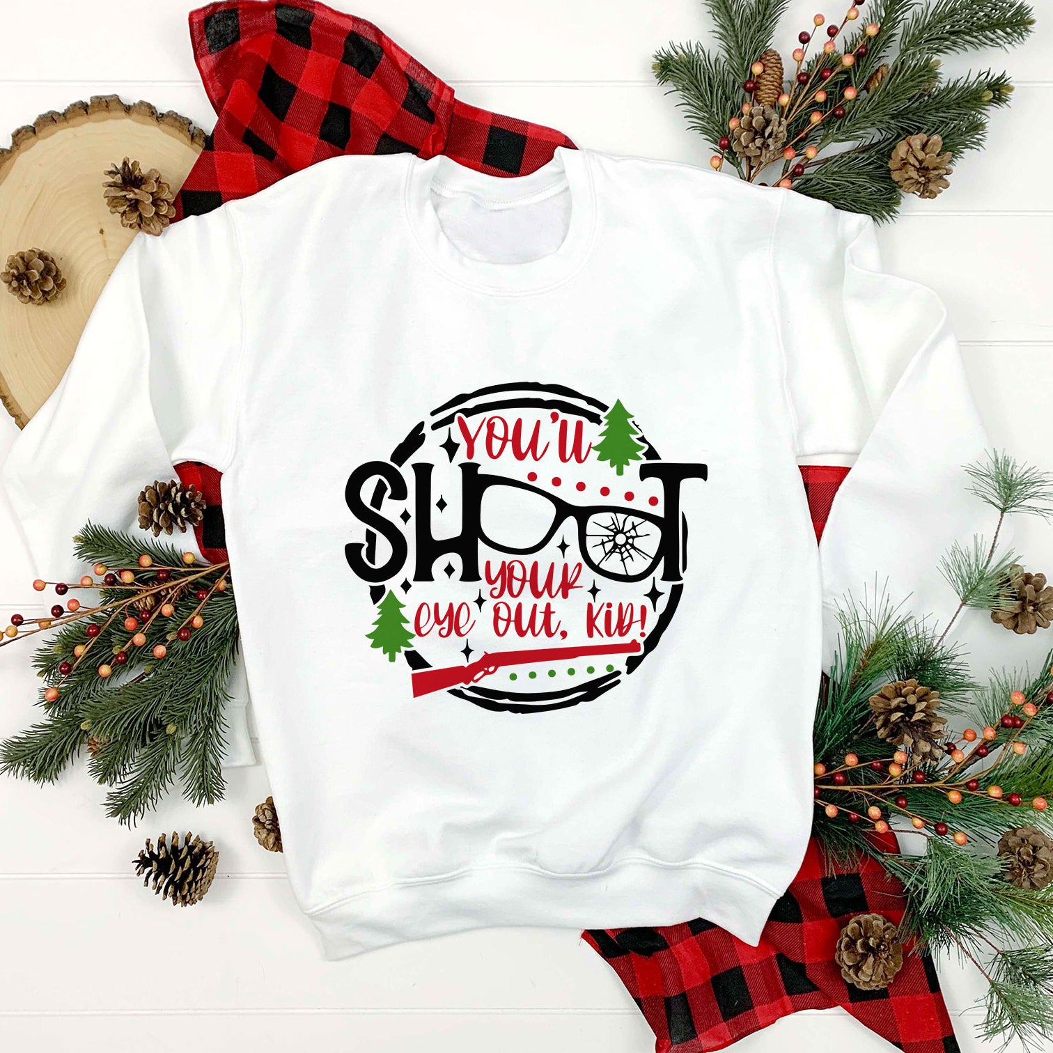 You'll Shoot Your Eye Out SVG, Christmas SVG PNG DXF EPS File.