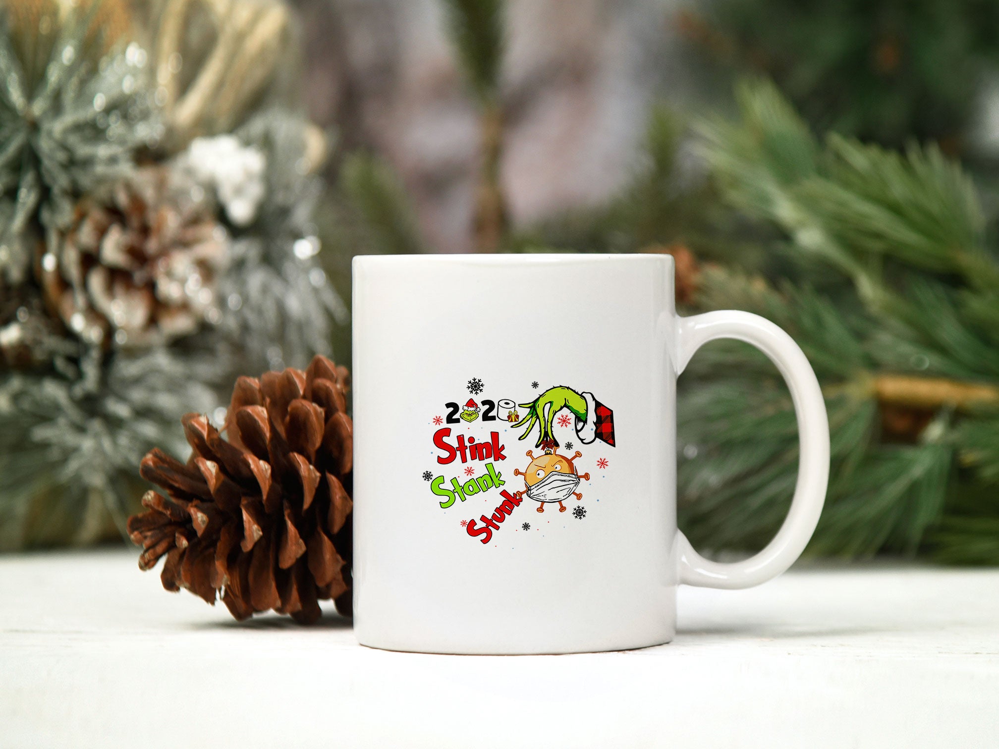 2020 Stink Stank Stunk 2020 Quarantine Christmas SVG PNG DXF EPS File