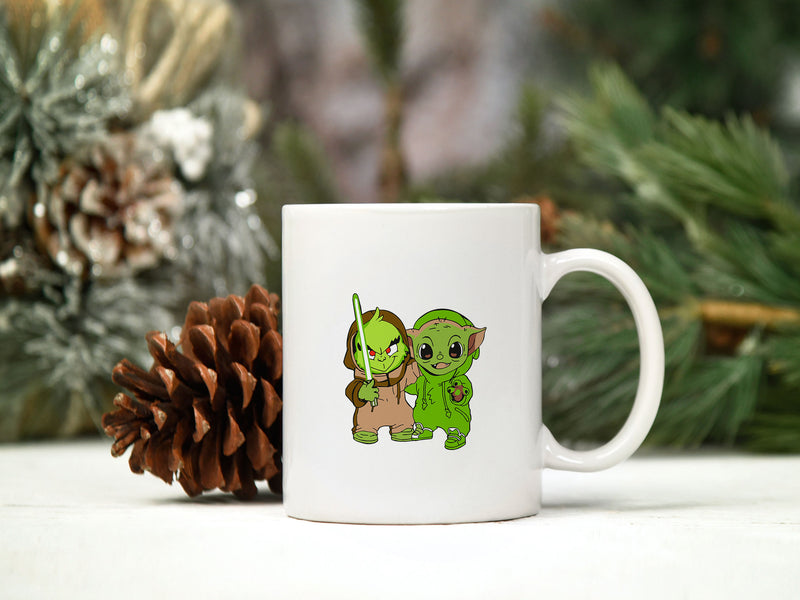 Yoda Best Mug, Cute Baby Green Alien Gift, Grogu Mug, Christmas Mug, Funny  Mug, Mum Cup, Christmas Gift 