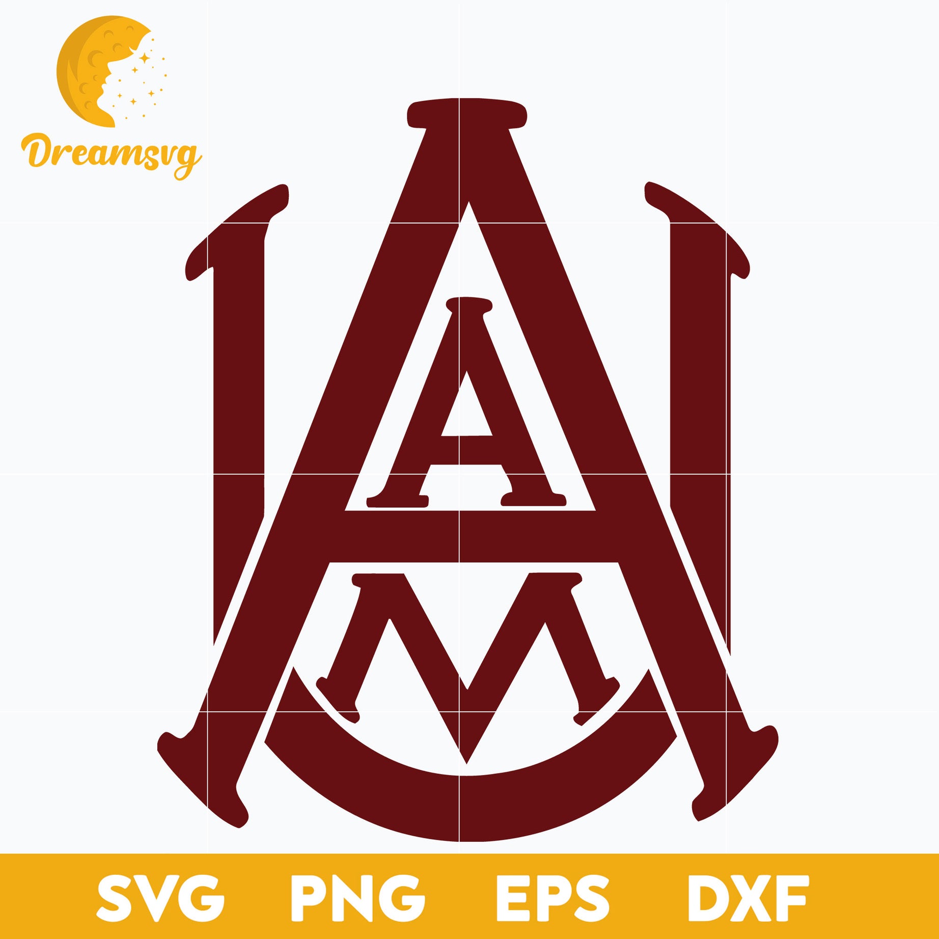 Alabama A&M Bulldogs and Lady Bulldogs Svg, Logo Ncaa Sport Svg, Ncaa Svg, Png, Dxf, Eps Download File.