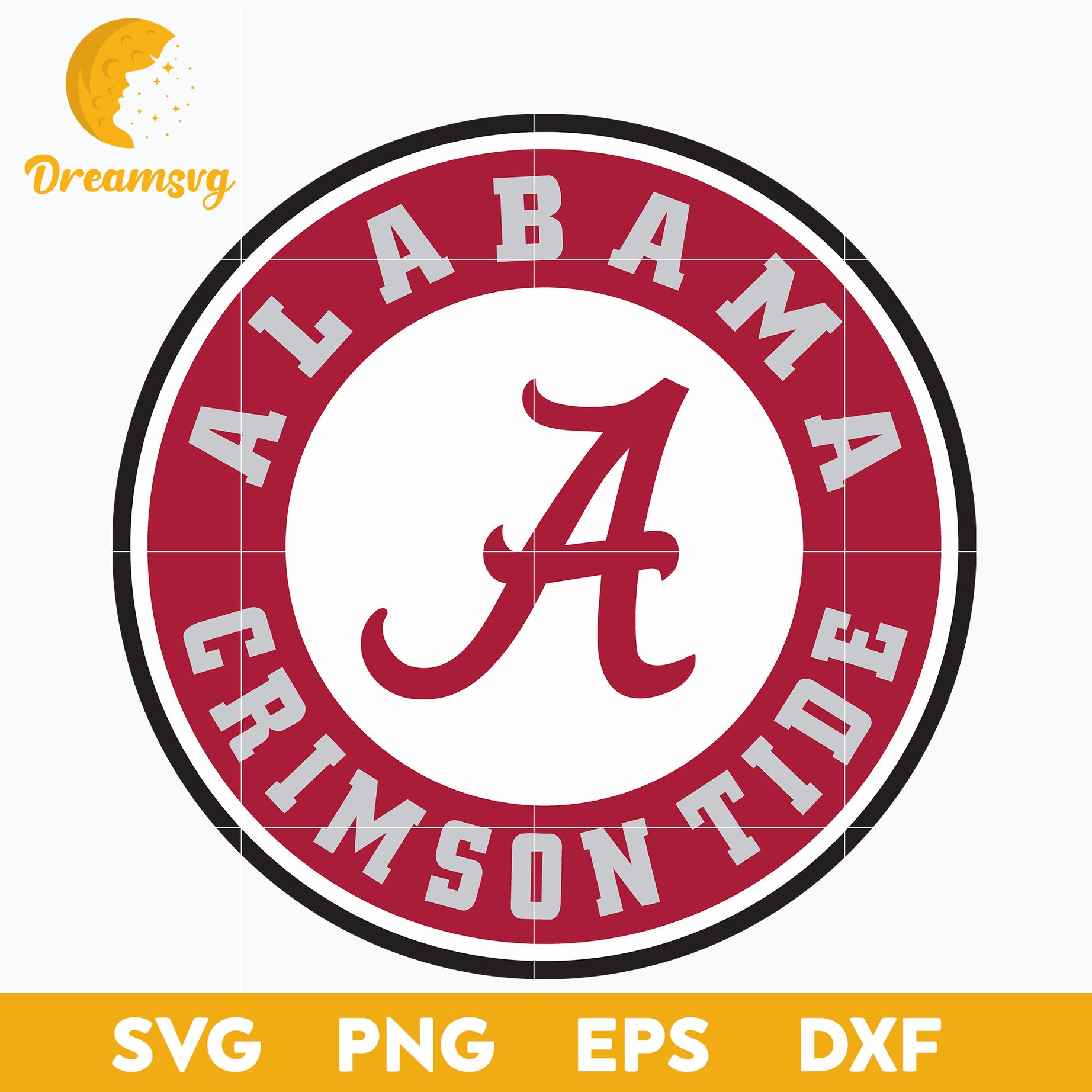 Alabama Crimson Tide Svg, Logo Ncaa Sport Svg, Ncaa Svg, Png, Dxf, Eps Download File.