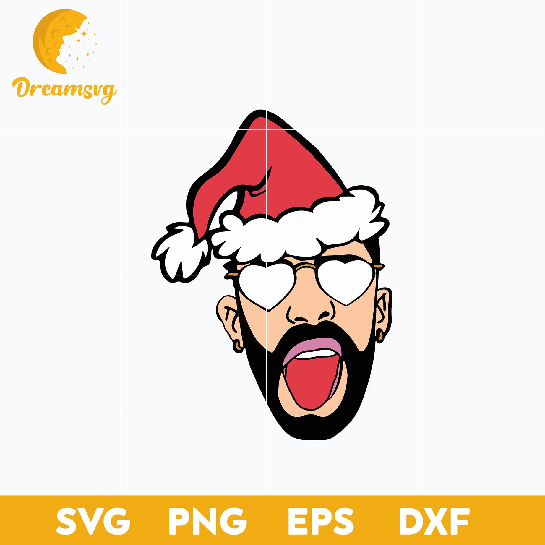 Bad Bunny Christmas SVG