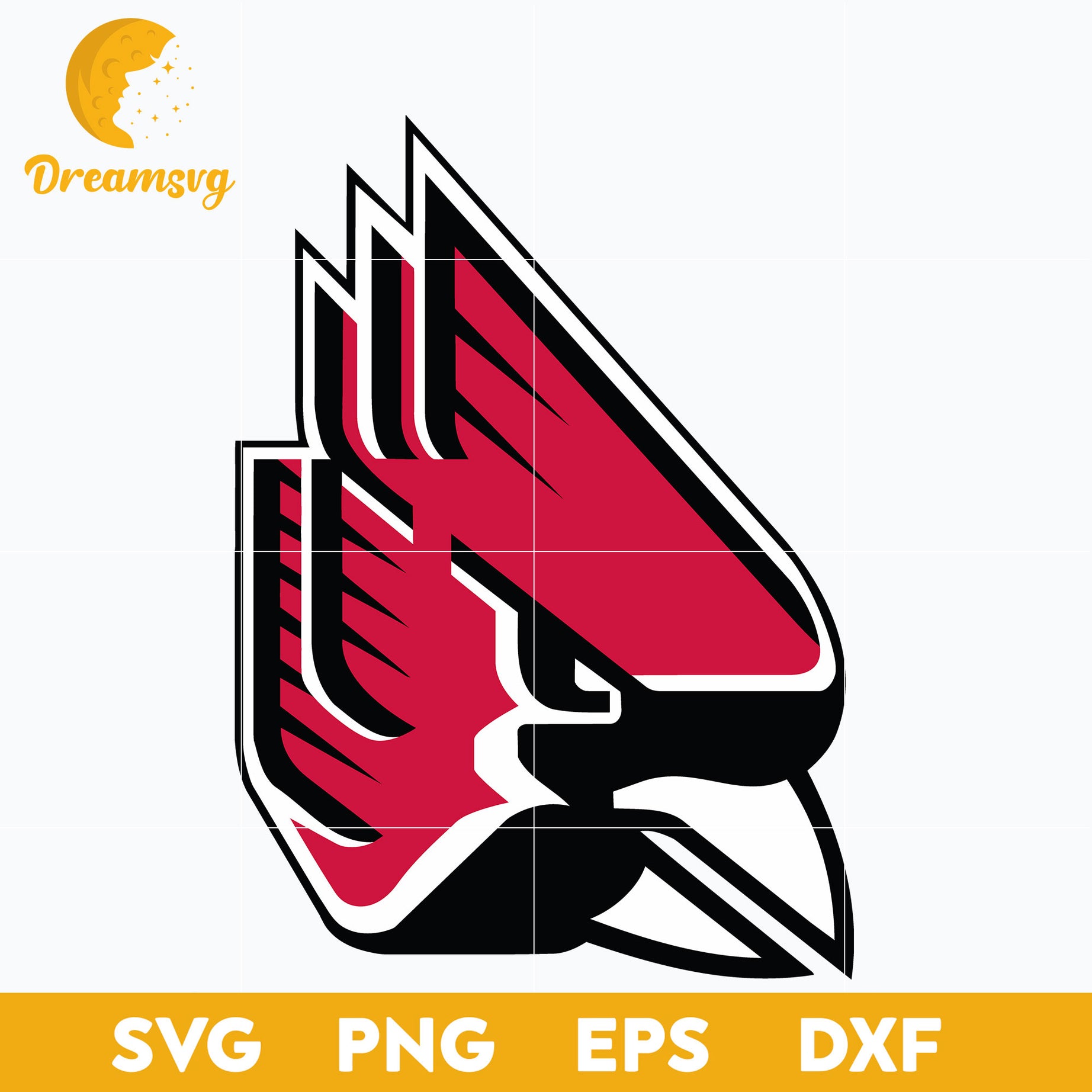 Ball State Cardinals Svg, Logo Ncaa Sport Svg, Ncaa Svg, Png, Dxf, Eps Download File.