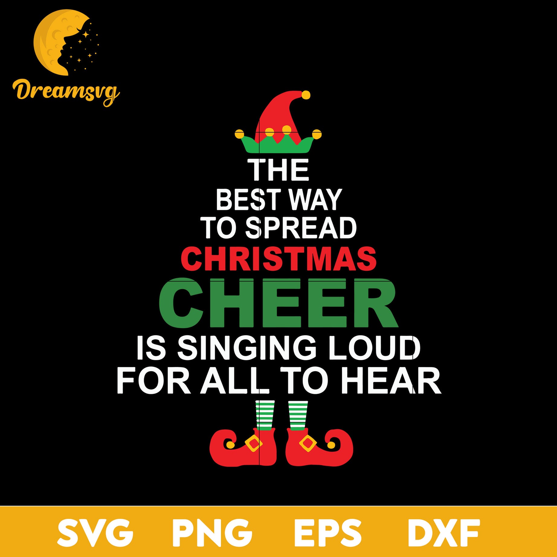 Best Way To Spread Christmas Cheer SVG