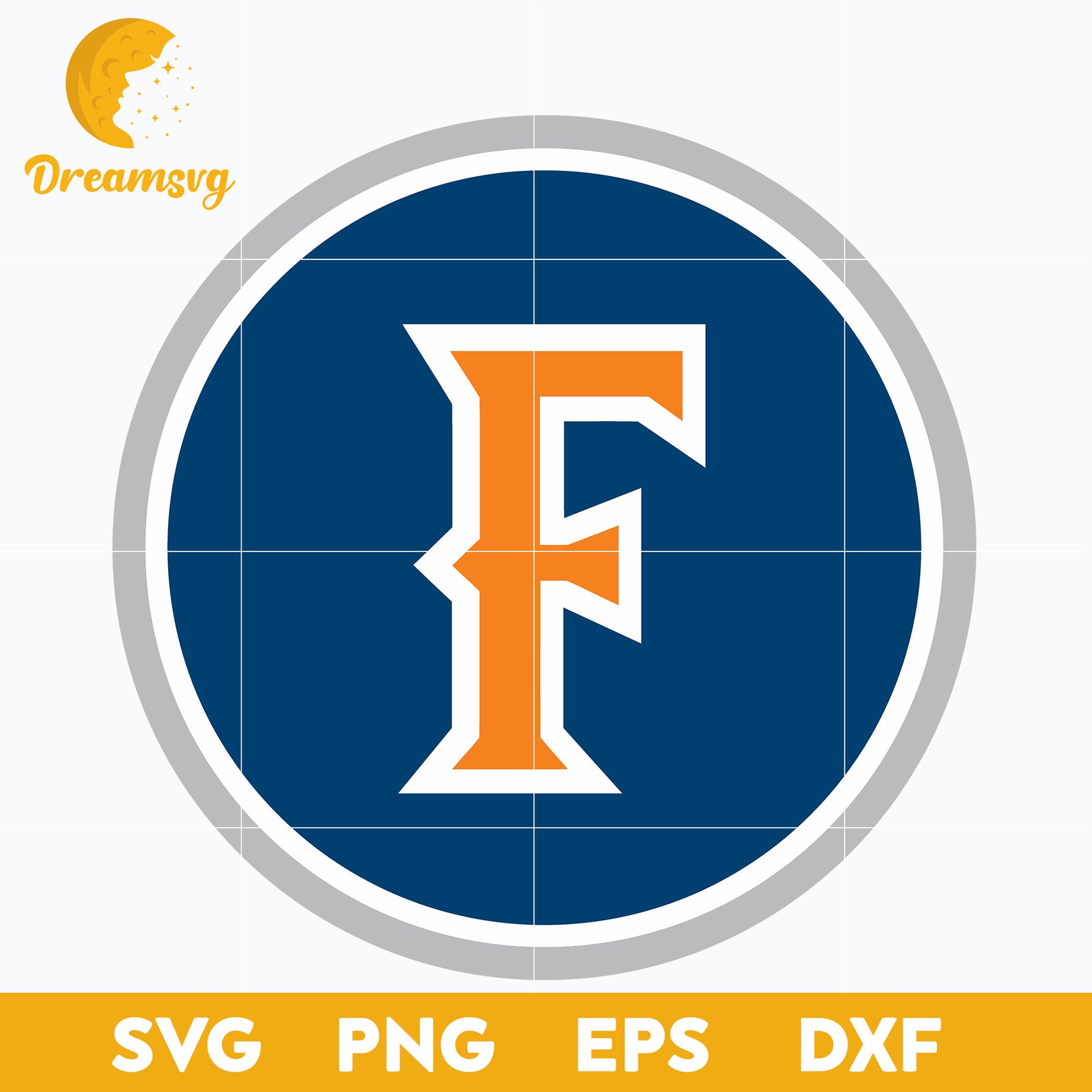 Cal State Fullerton Titans Svg, Logo Ncaa Sport Svg, Ncaa Svg, Png, Dxf, Eps Download File.
