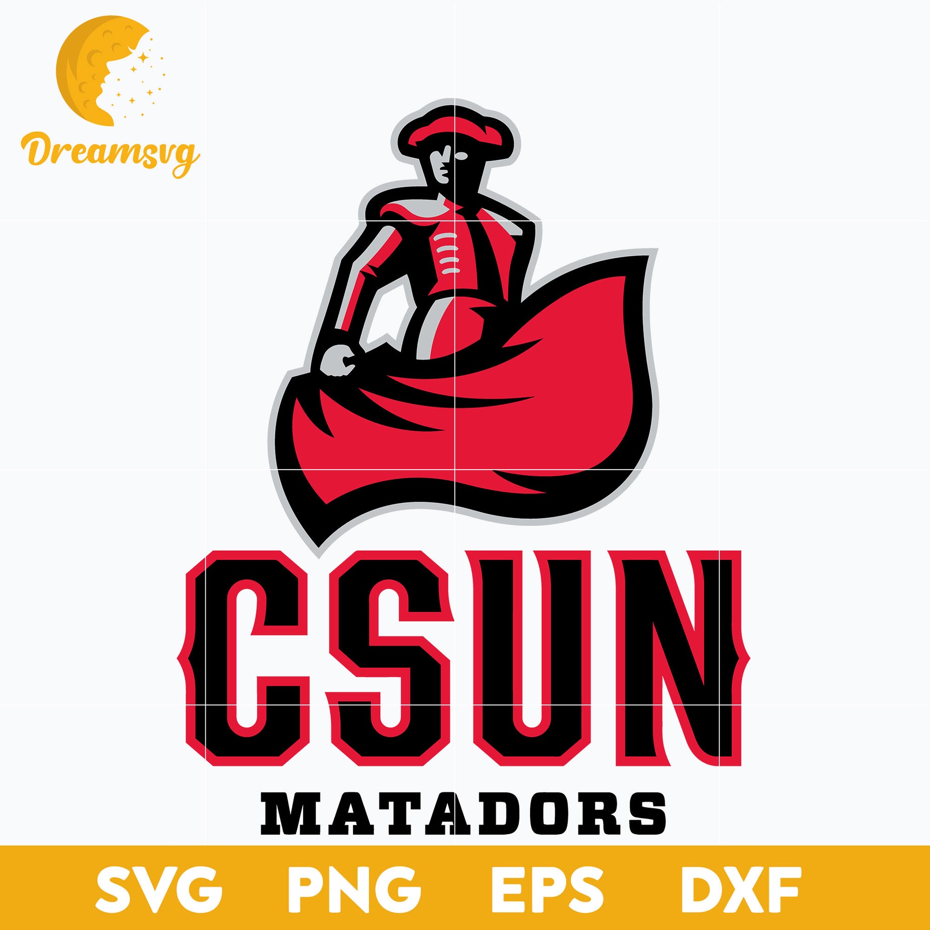 Cal State Northridge Matadors Svg, Logo Ncaa Sport Svg, Ncaa Svg, Png, Dxf, Eps Download File.