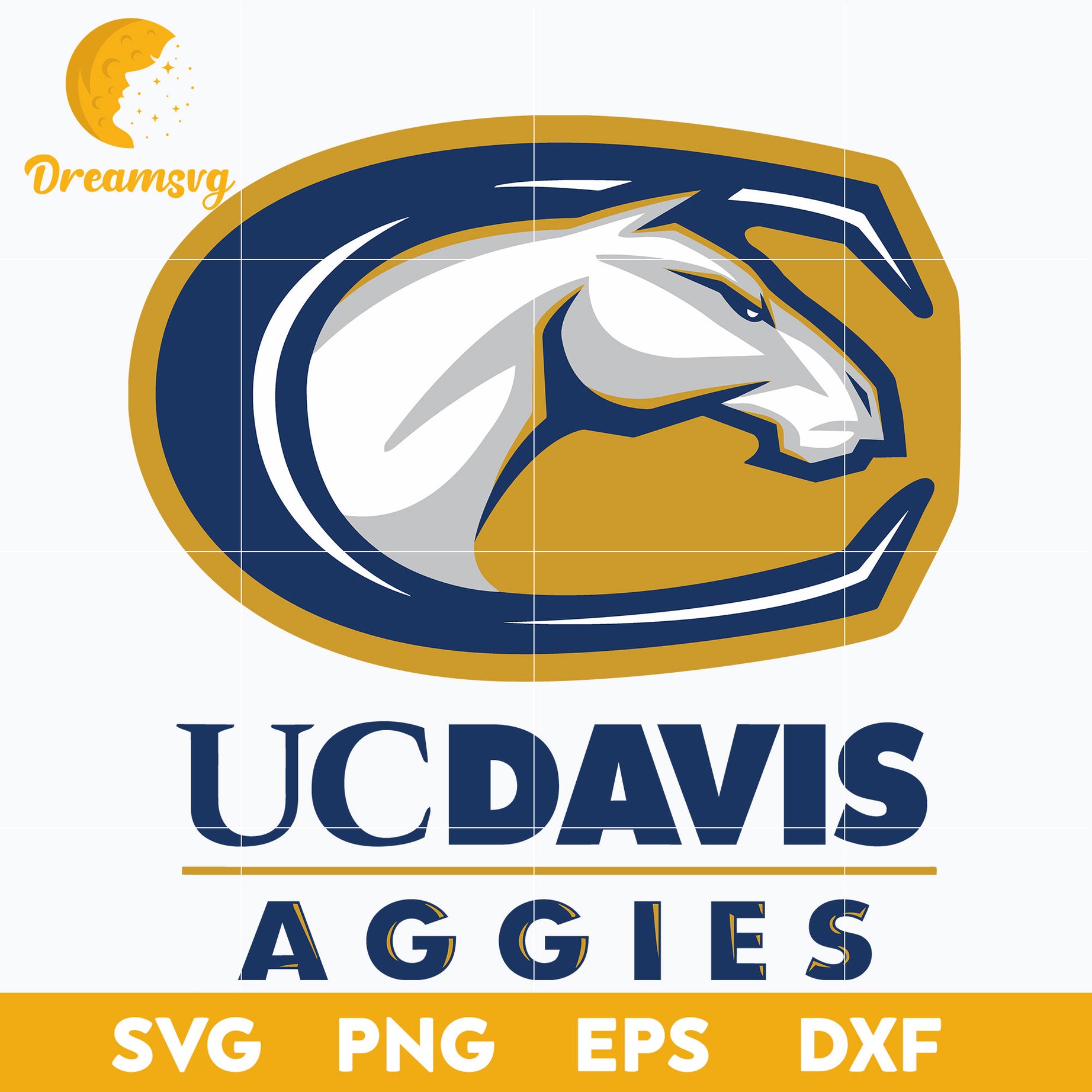 UC Davis Athletics Svg, Logo Ncaa Sport Svg, Ncaa Svg, Png, Dxf, Eps Download File.