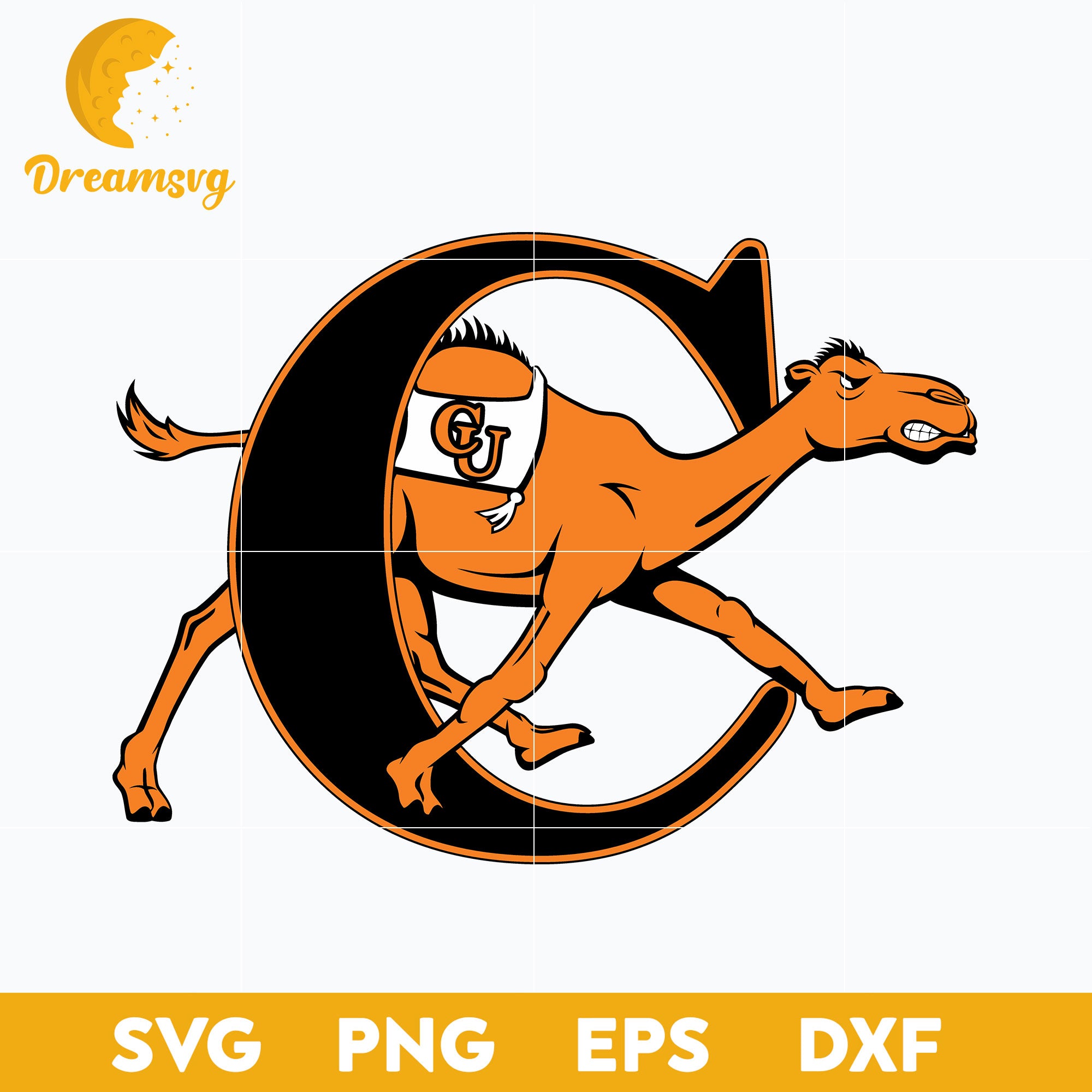 Campbell Fighting Camels Svg, Logo Ncaa Sport Svg, Ncaa Svg, Png, Dxf, Eps Download File.