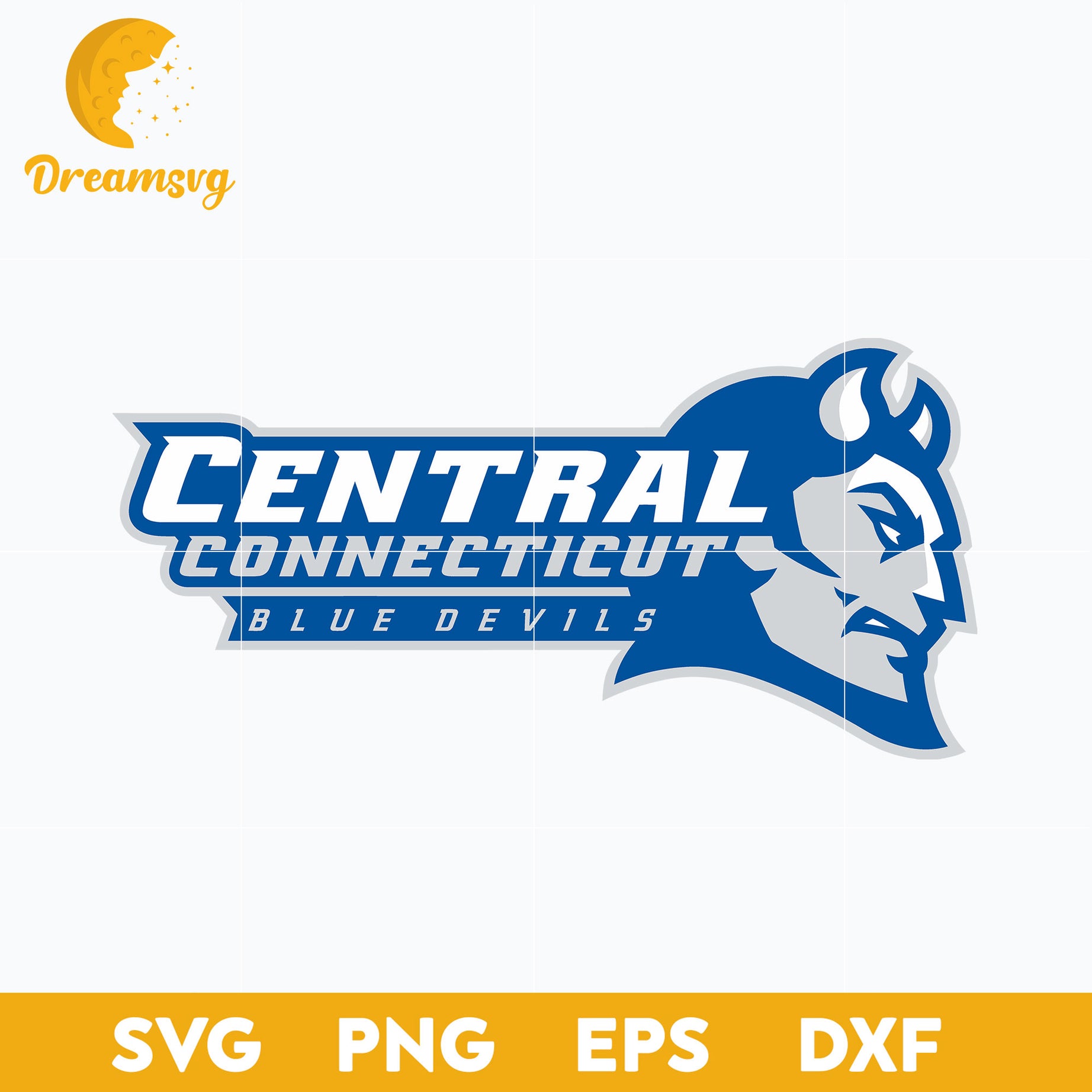 Central Connecticut Blue Devils Svg, Logo Ncaa Sport Svg, Ncaa Svg, Png, Dxf, Eps Download File.