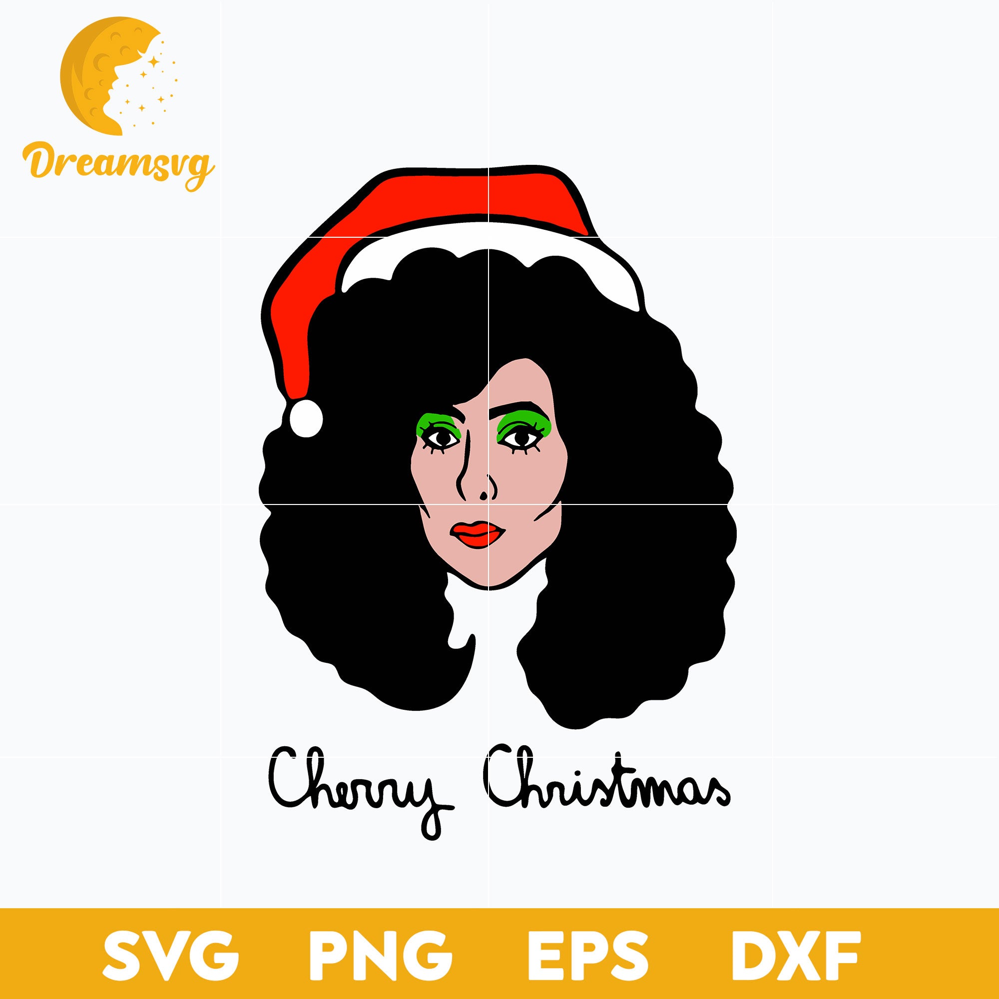 Cherry Christmas SVG, Christmas SVG, PNG DXF EPS Digital File.