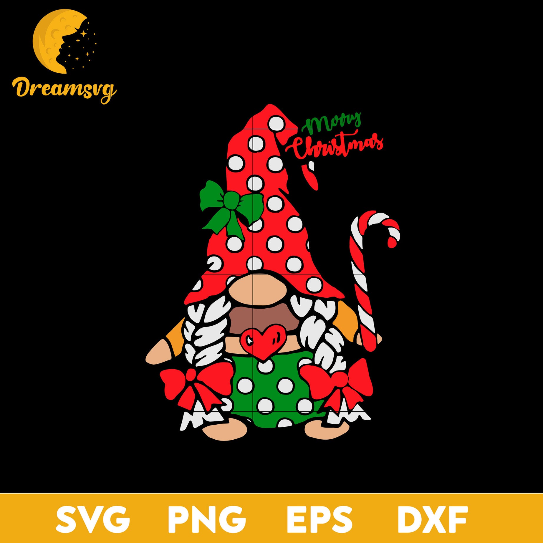 Christmas Gnome Couple Pajamas SVG, Christmas SVG, PNG DXF EPS Digital File.