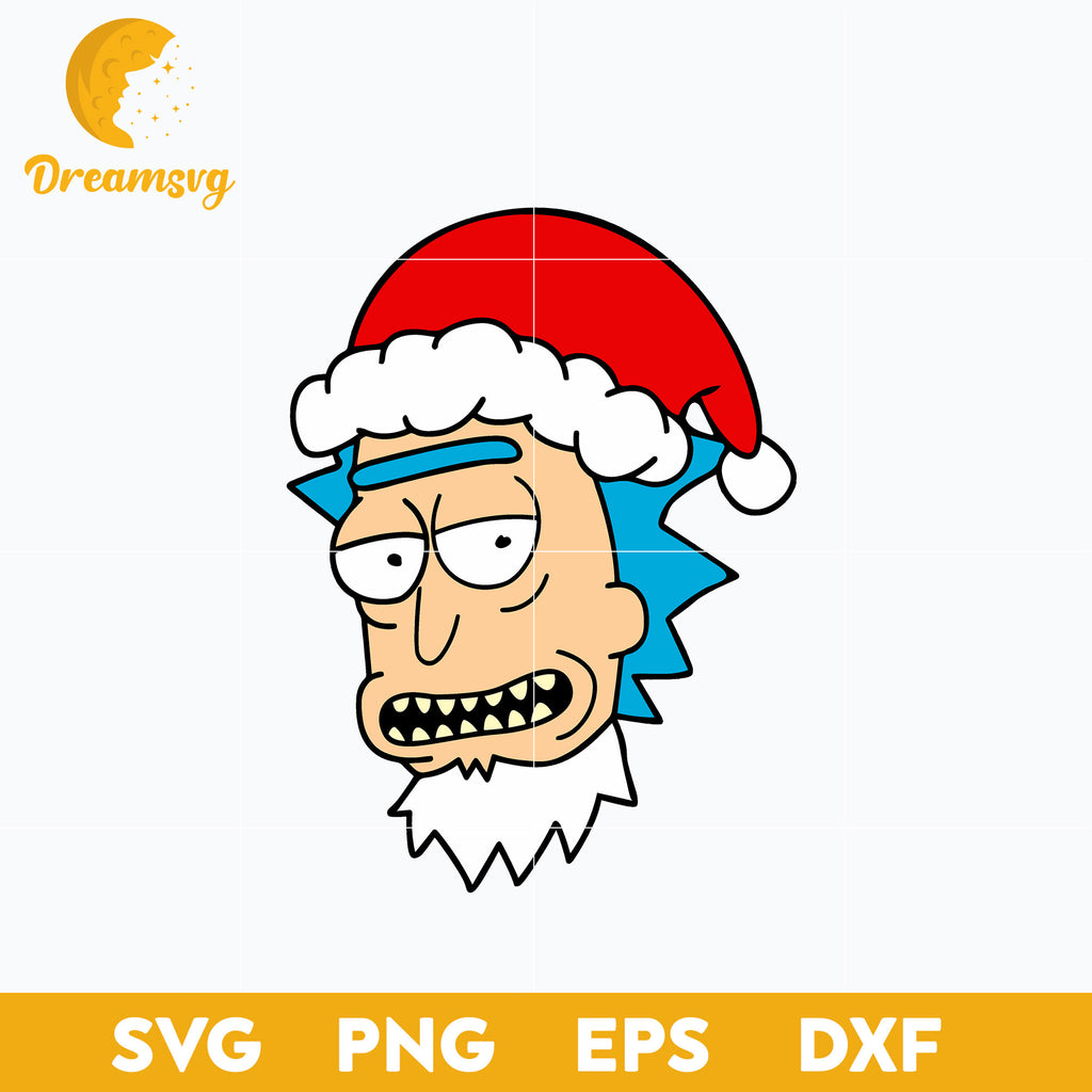 Christmas Rick And Morty SVG, Christmas SVG, PNG DXF EPS Digital File.