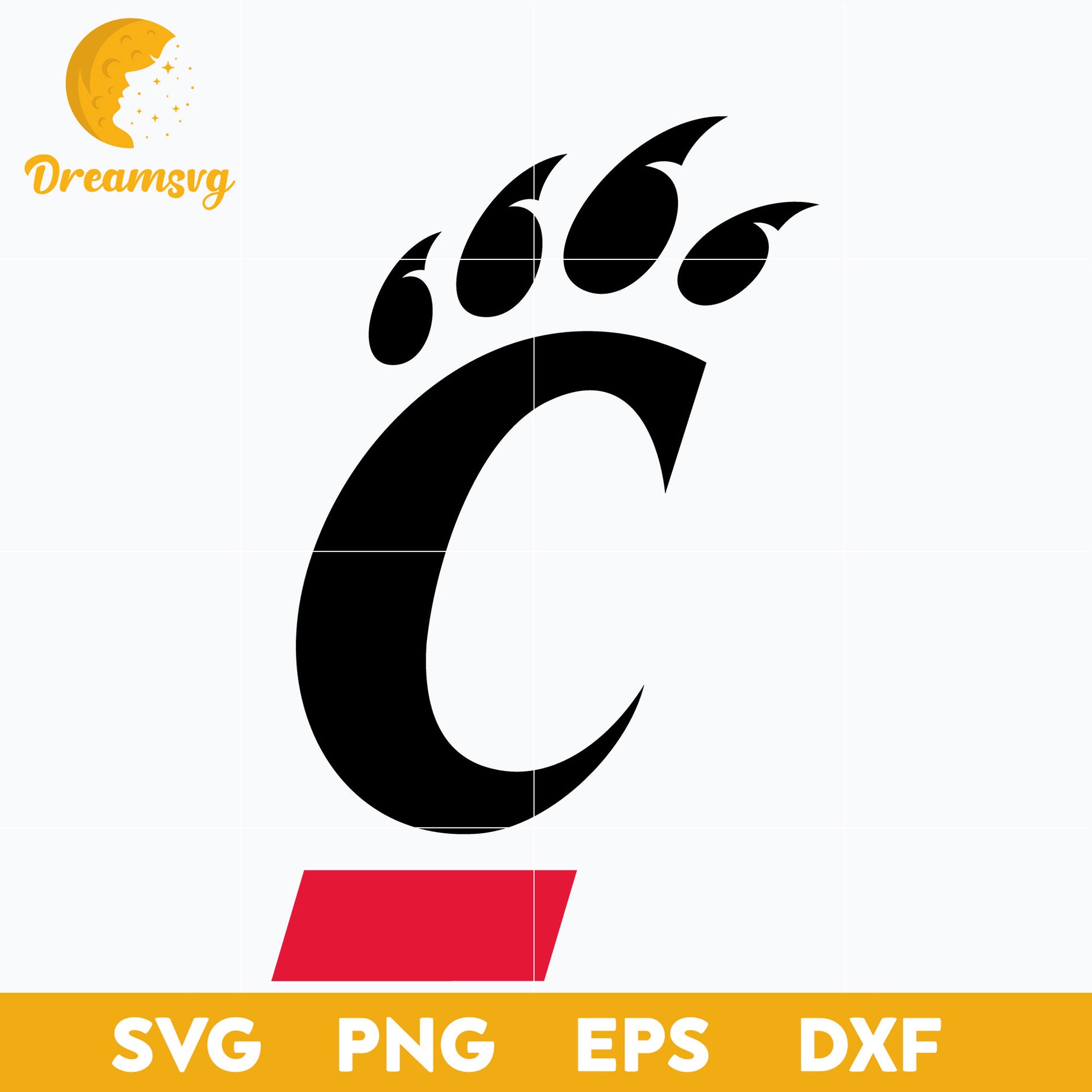 Cincinnati Bearcats Svg, Logo Ncaa Sport Svg, Ncaa Svg, Png, Dxf, Eps Download File.
