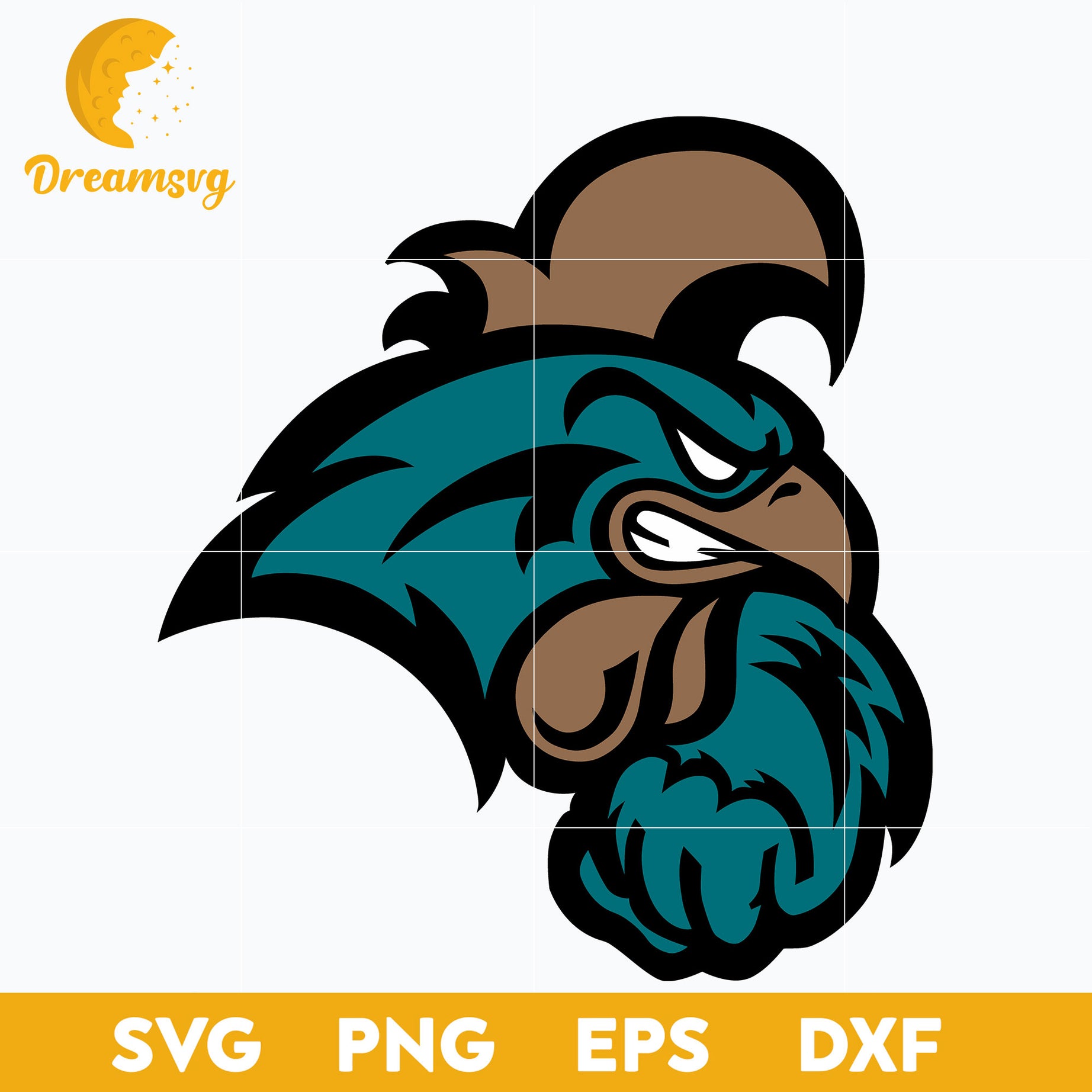 Coastal Carolina Chanticleers Svg, Logo Ncaa Sport Svg, Ncaa Svg, Png, Dxf, Eps Download File.