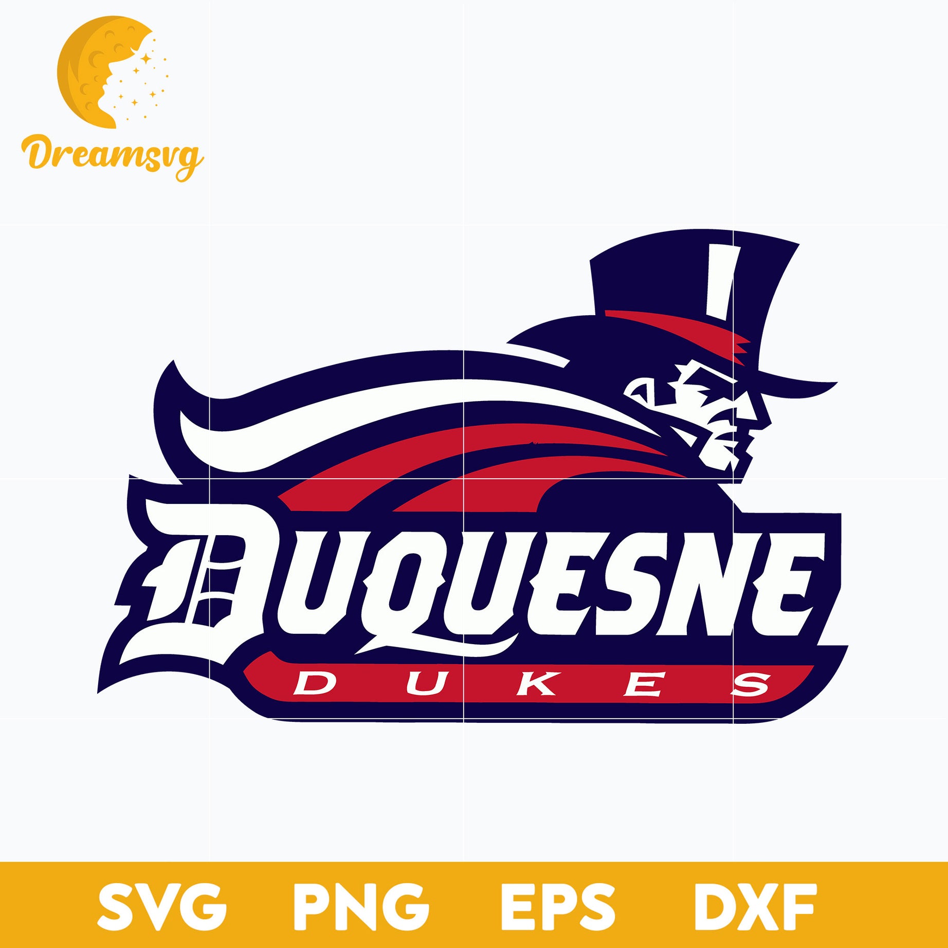 Duquesne Dukes Svg, Logo Ncaa Sport Svg, Ncaa Svg, Png, Dxf, Eps Download File.
