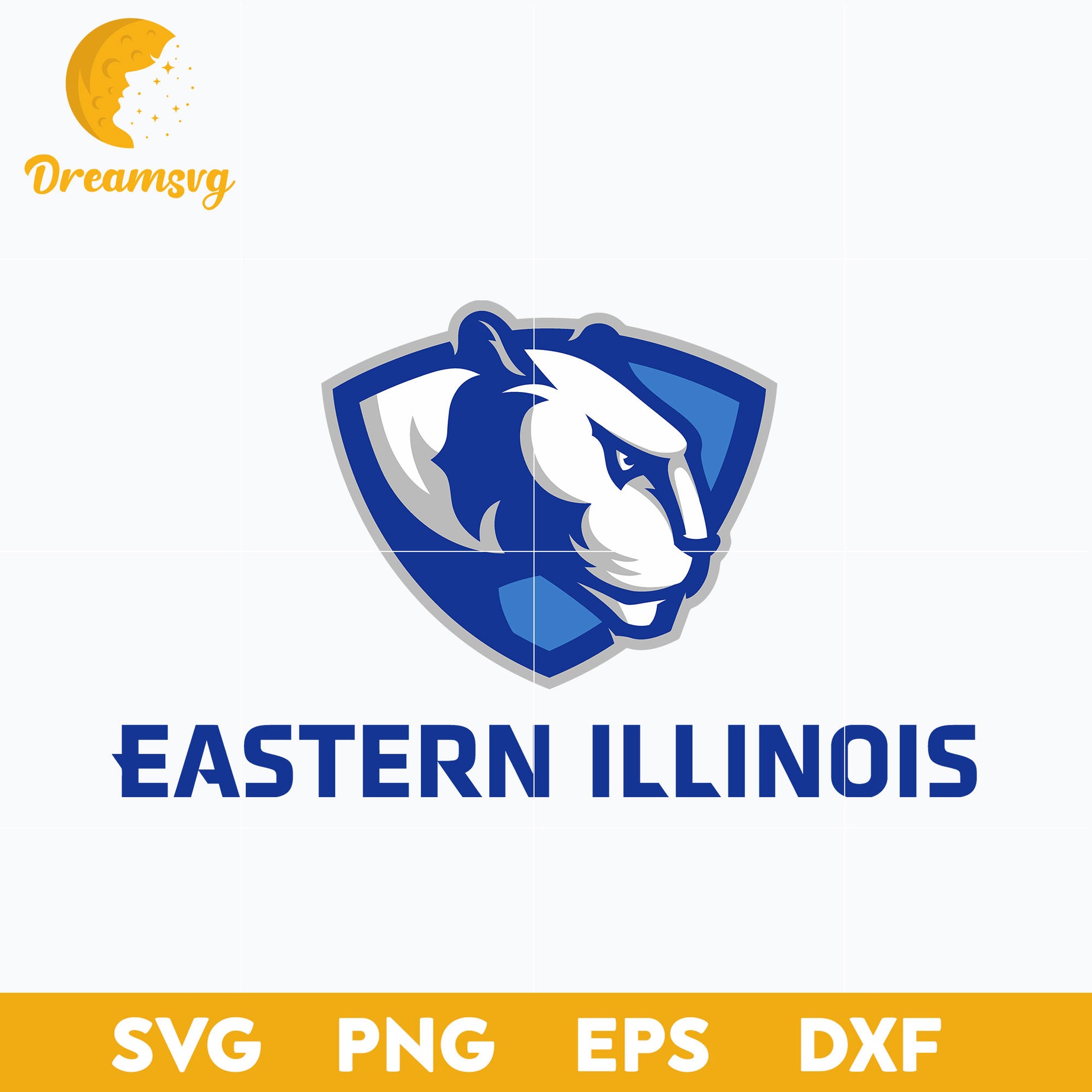 Eastern Illinois Panthers Svg, Logo Ncaa Sport Svg, Ncaa Svg, Png, Dxf, Eps Download File.