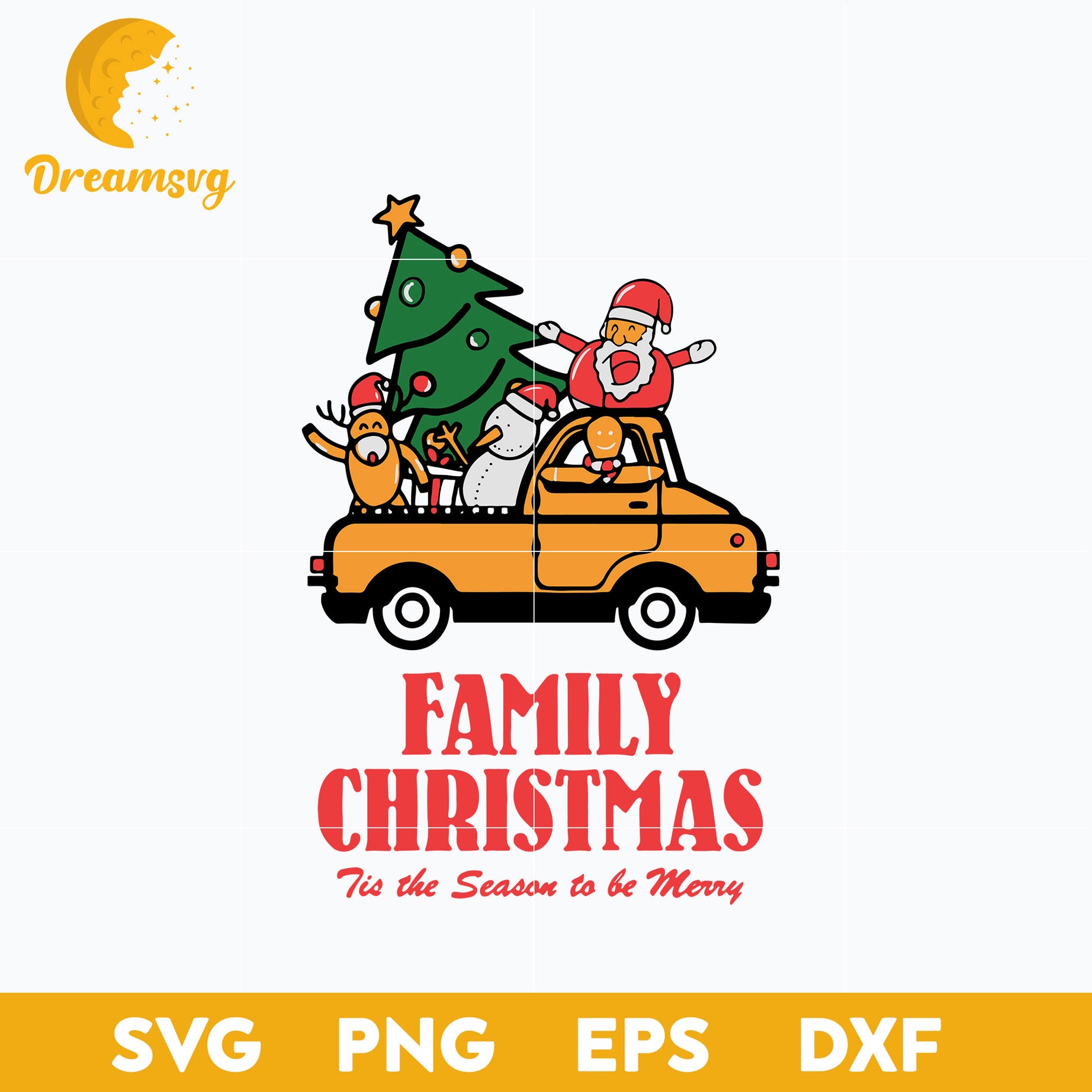 Family Christmas Tis The Season To Be Merry SVG, Christmas SVG, PNG DXF EPS Digital File.