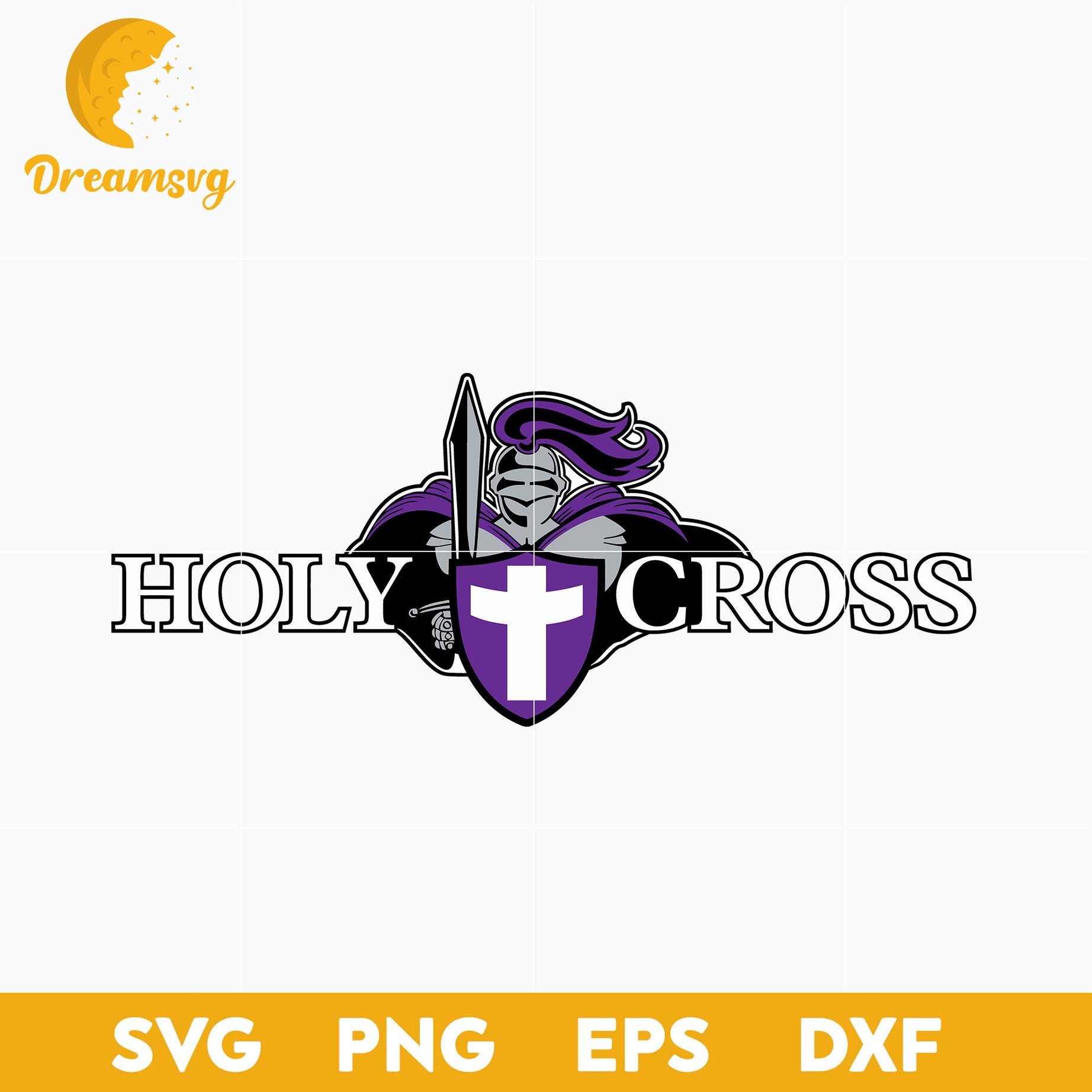 Holy Cross Crusaders Svg, Logo Ncaa Sport Svg, Ncaa Svg, Png, Dxf, Eps Download File.