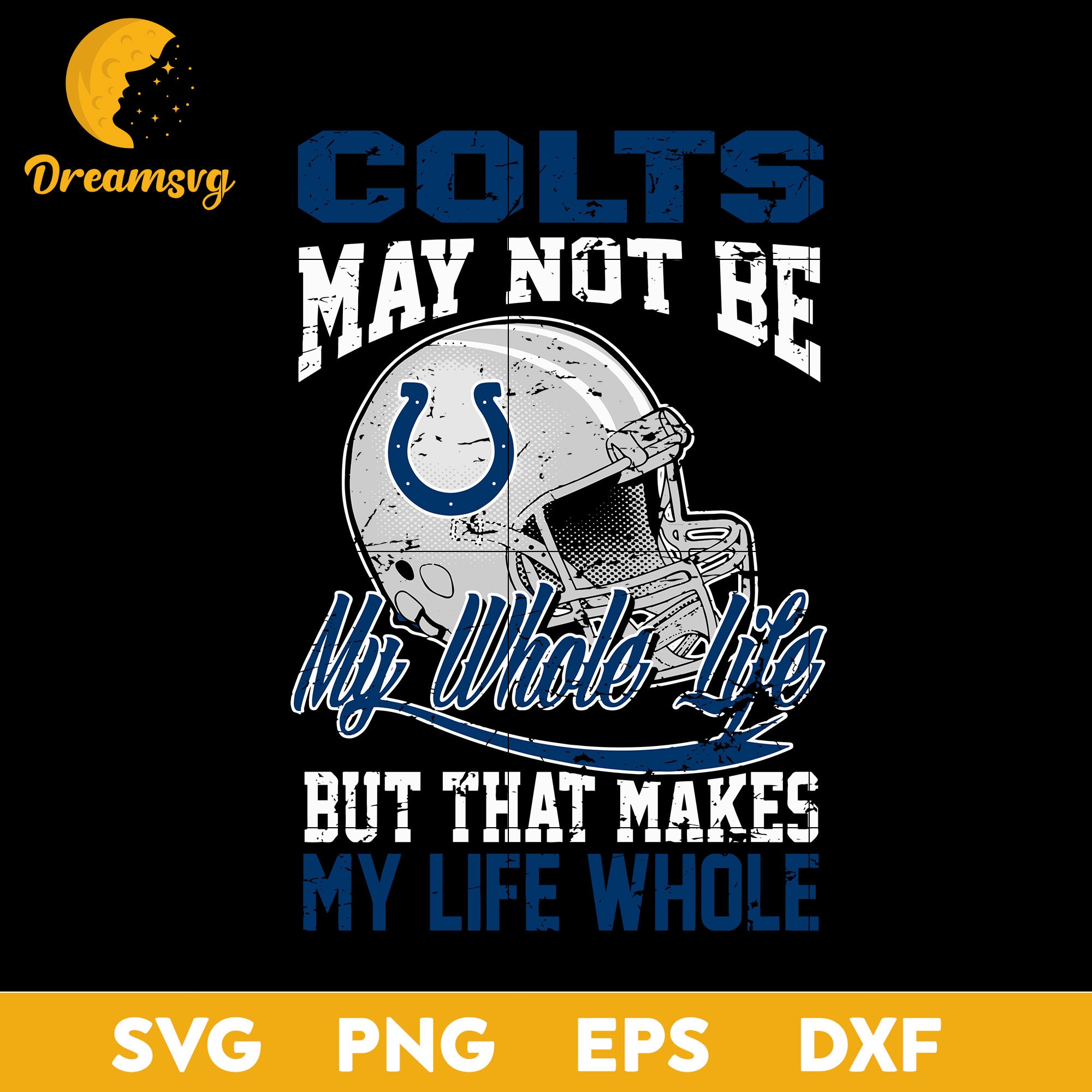 Indianapolis Colts Nfl Svg, HELMET Colts Svg, Png, Dxf, Eps file ...