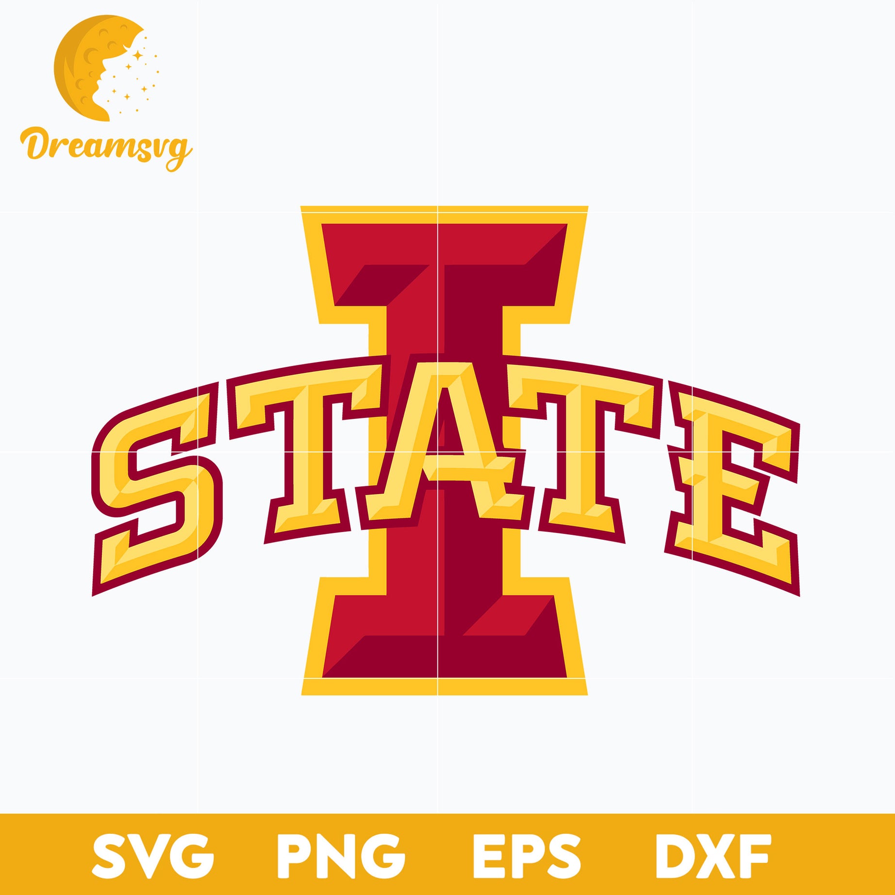 Iowa State Cyclones Svg, Logo Ncaa Sport Svg, Ncaa Svg, Png, Dxf, Eps Download File.