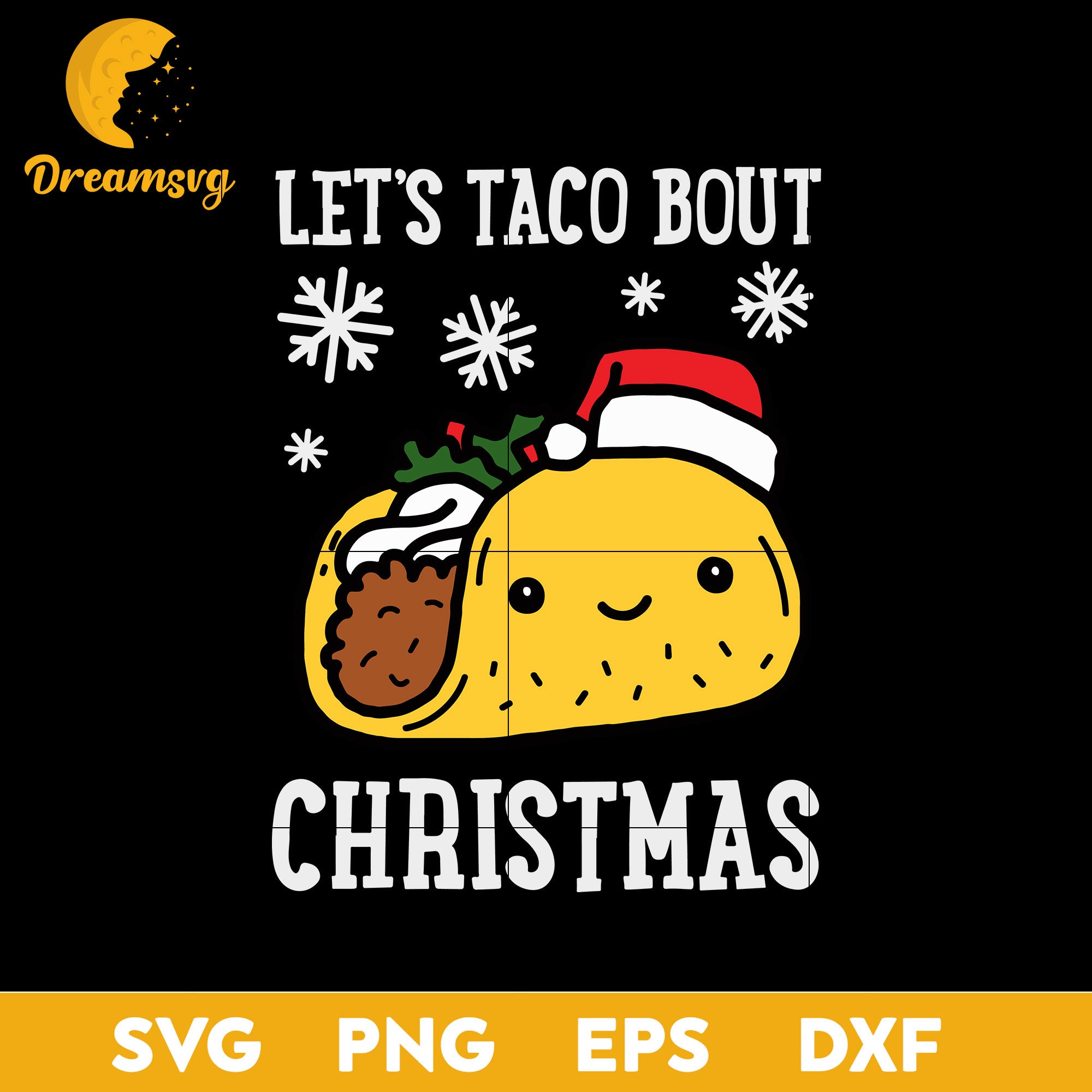 Let's Tago Bout Christmas SVG, Christmas SVG, PNG DXF EPS Digital File.