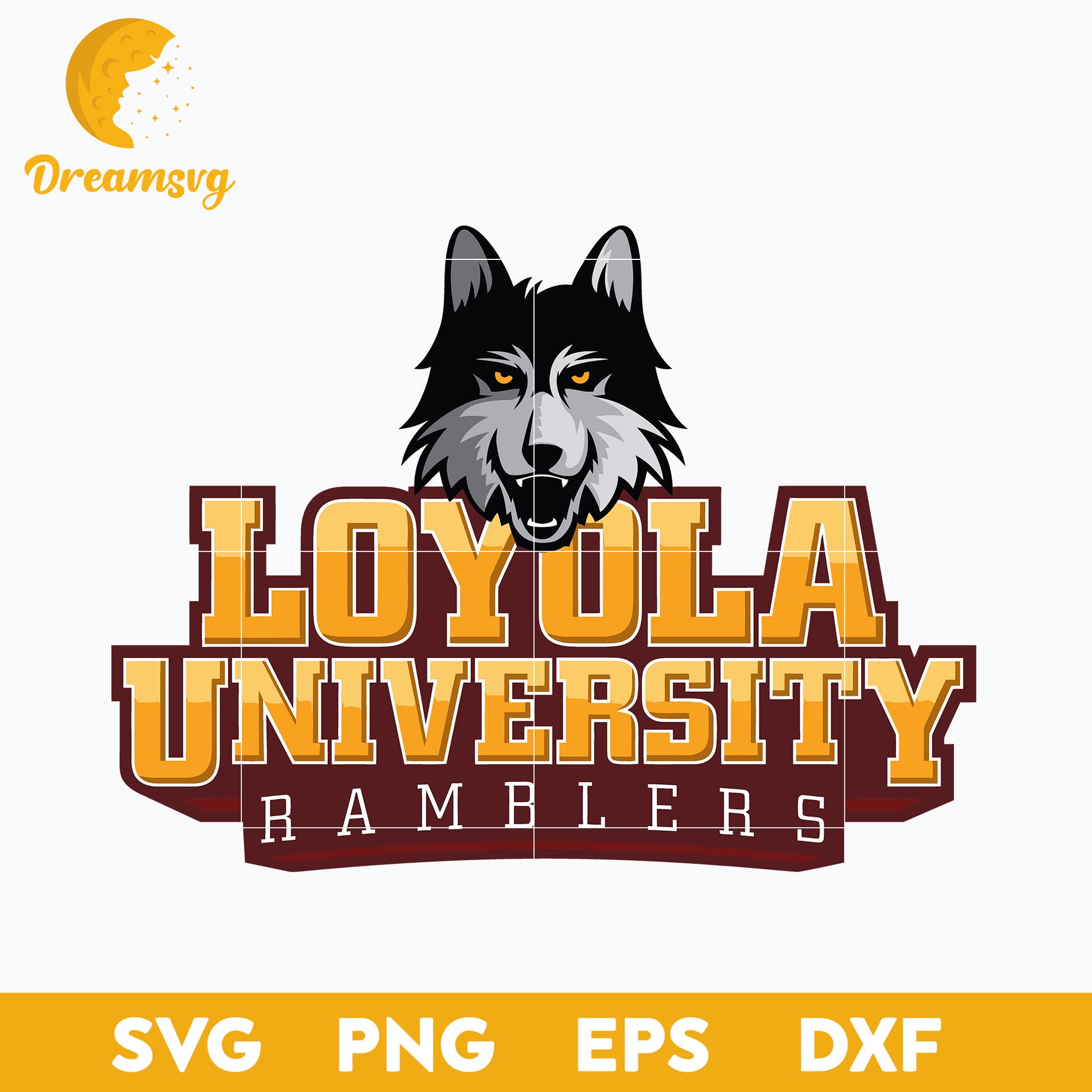 Loyola Ramblers Svg, Logo Ncaa Sport Svg, Ncaa Svg, Png, Dxf, Eps Download File.