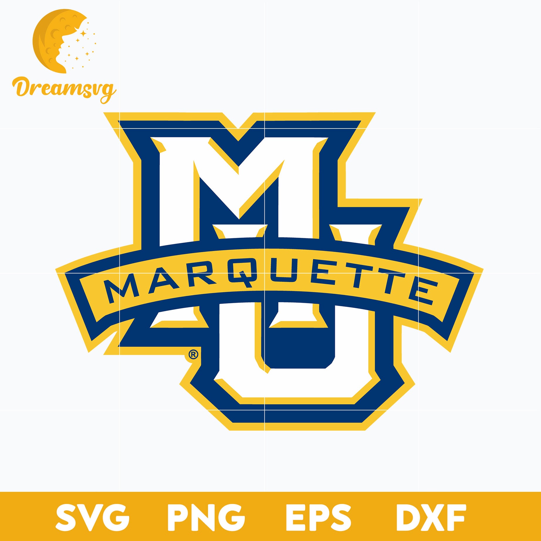 Marquette Golden Eagles Svg, Logo Ncaa Sport Svg, Ncaa Svg, Png, Dxf, Eps Download File.