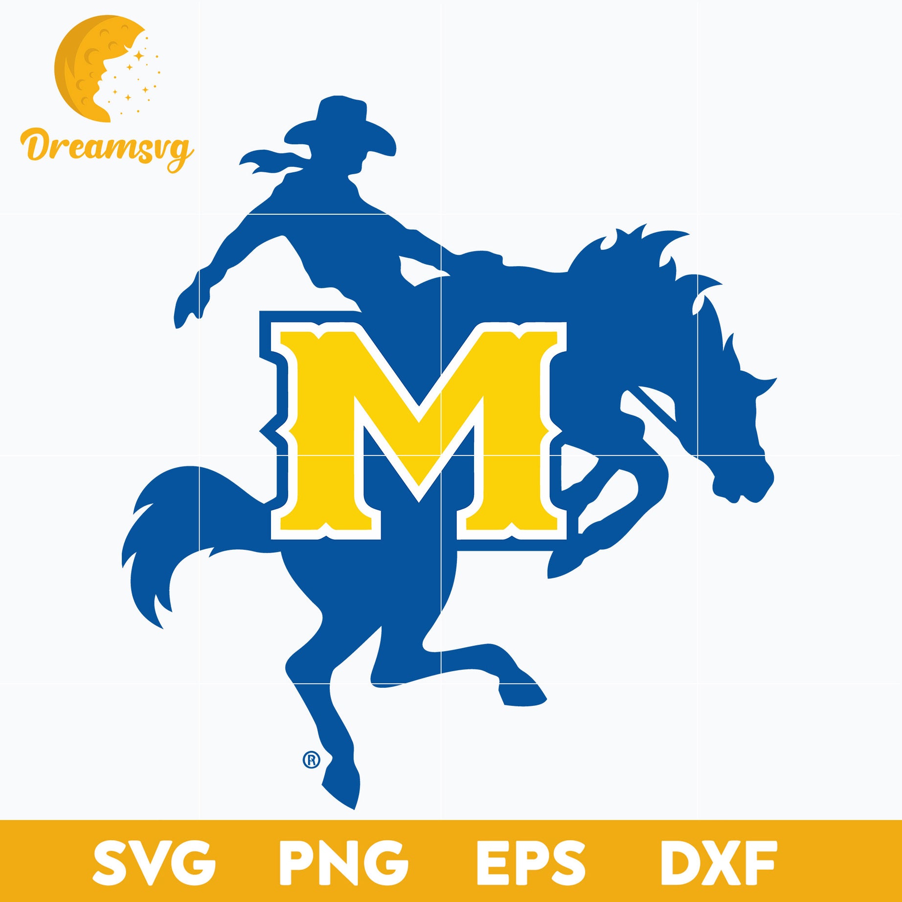 McNeese State Cowboys Svg, Logo Ncaa Sport Svg, Ncaa Svg, Png, Dxf, Eps Download File.