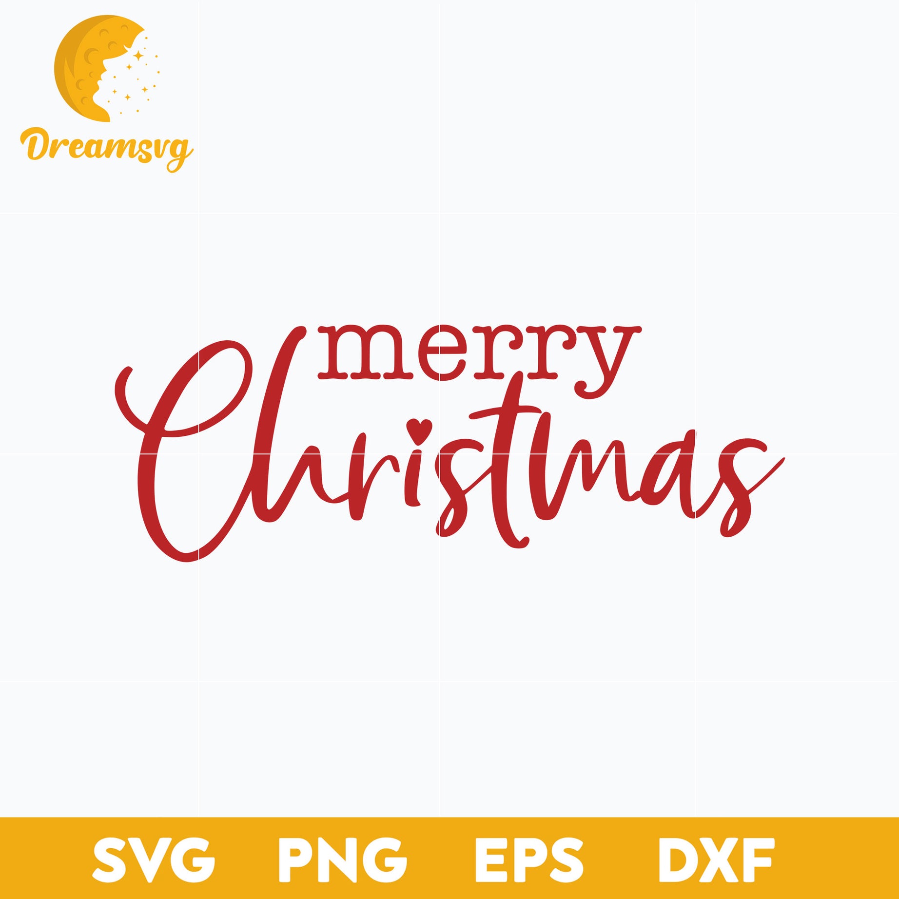 Merry Christmas Sign SVG, Christmas SVG, PNG DXF EPS Digital File.
