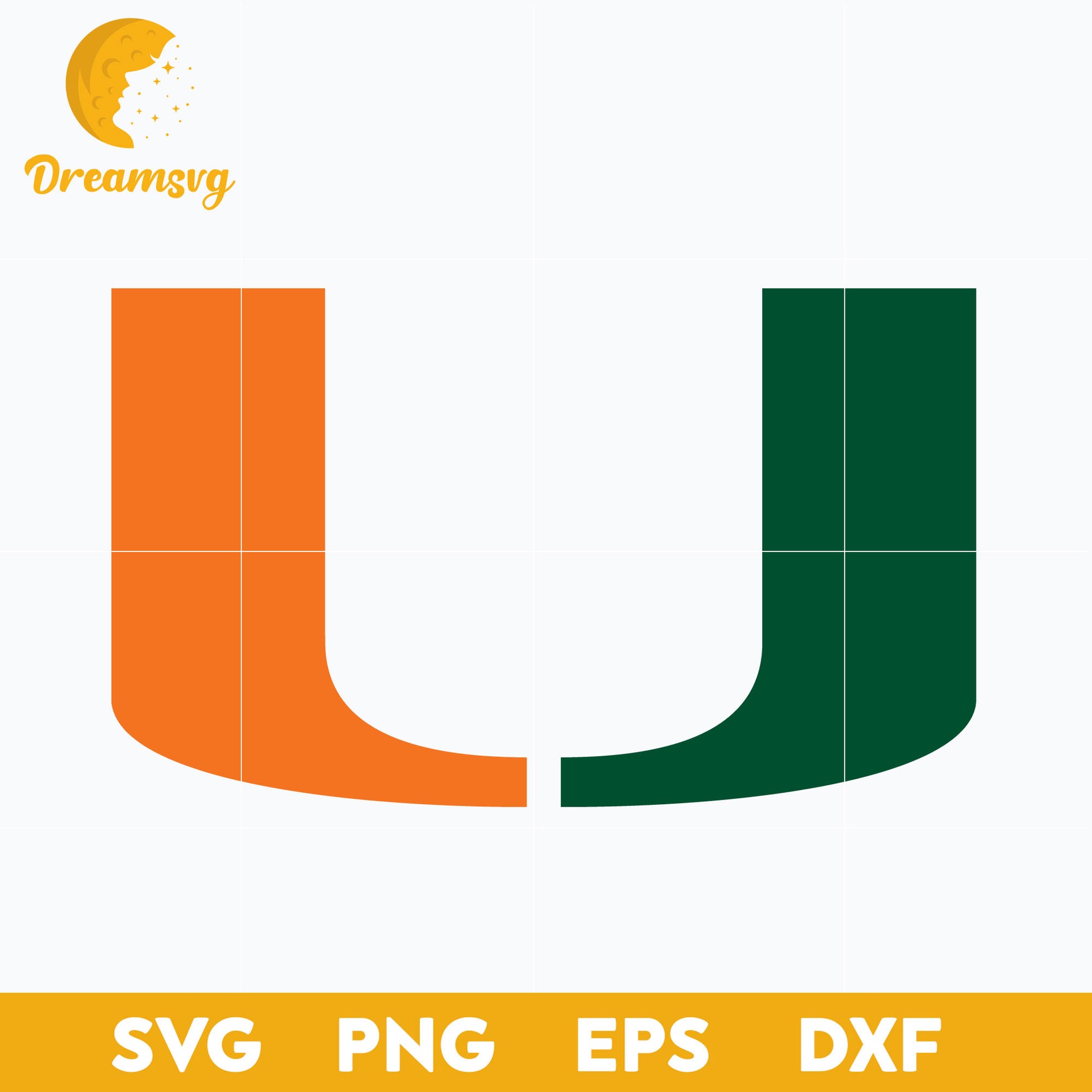 Miami Hurricanes Svg, Logo Ncaa Sport Svg, Ncaa Svg, Png, Dxf, Eps Download File.