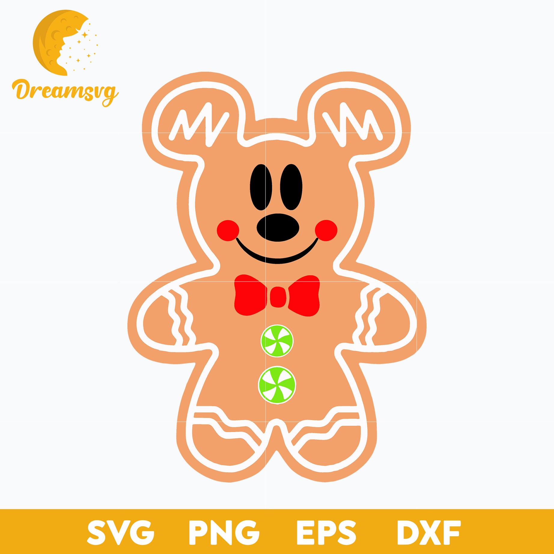 Mickey & Minnie Christmas Inspired SVG, Christmas SVG, PNG DXF EPS Digital File.