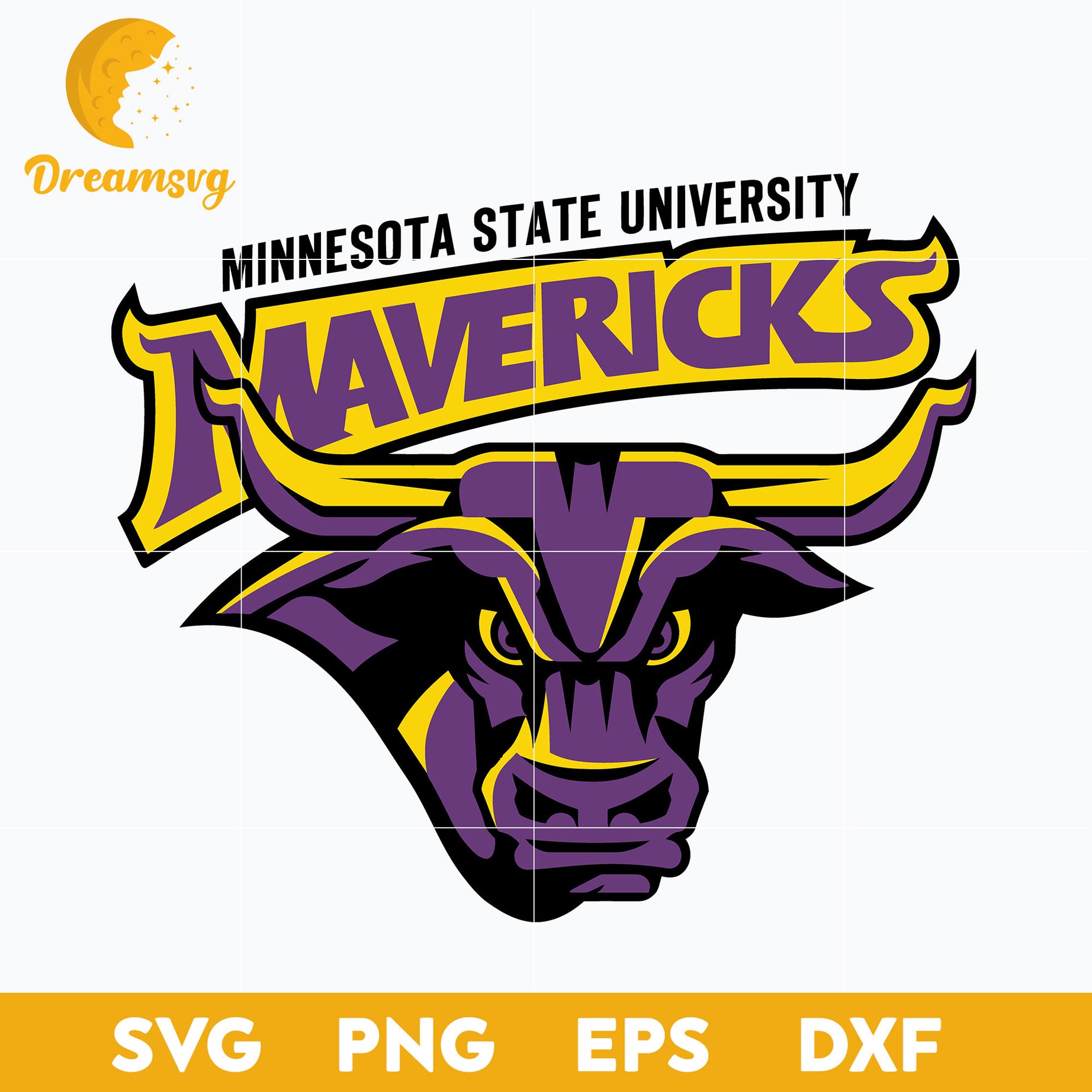 Minnesota State Mavericks Svg, Logo Ncaa Sport Svg, Ncaa Svg, Png, Dxf, Eps Download File.