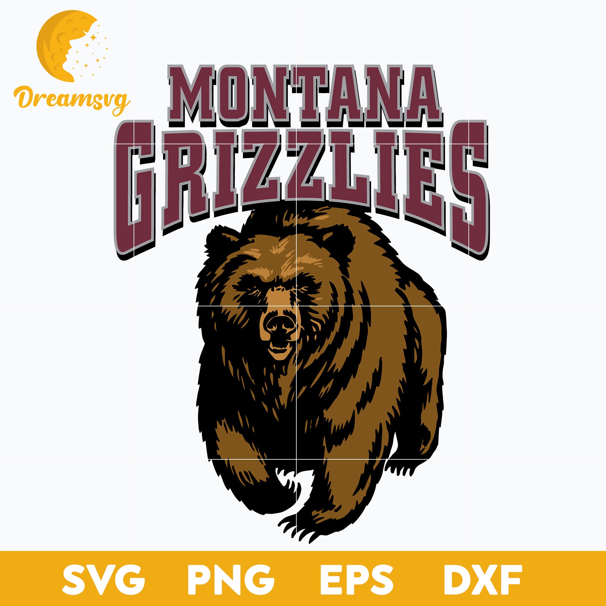 Montana Grizzlies Svg, Logo Ncaa Sport Svg, Ncaa Svg, Png, Dxf, Eps Download File.