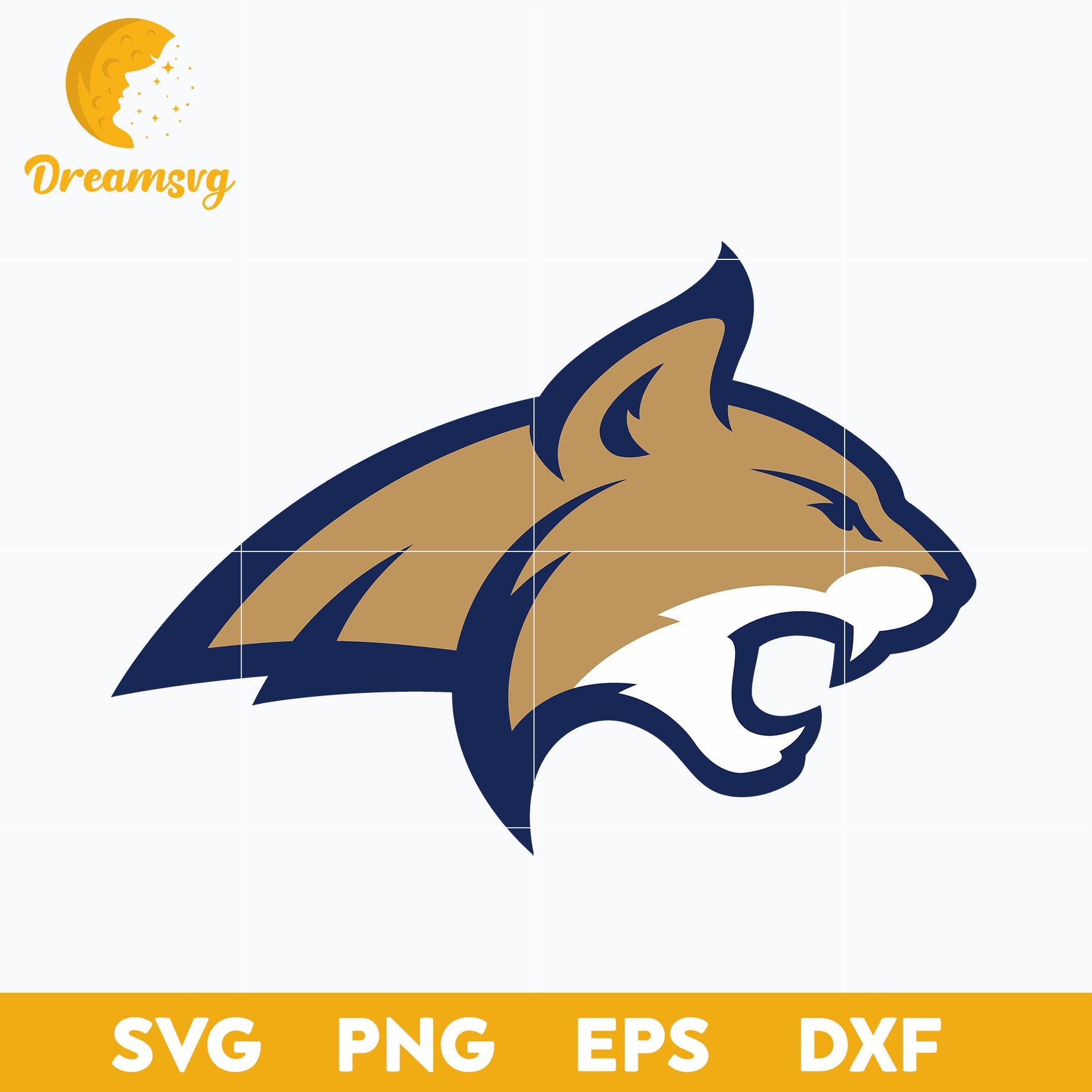 Montana State Bobcats Svg, Logo Ncaa Sport Svg, Ncaa Svg, Png, Dxf, Eps Download File.