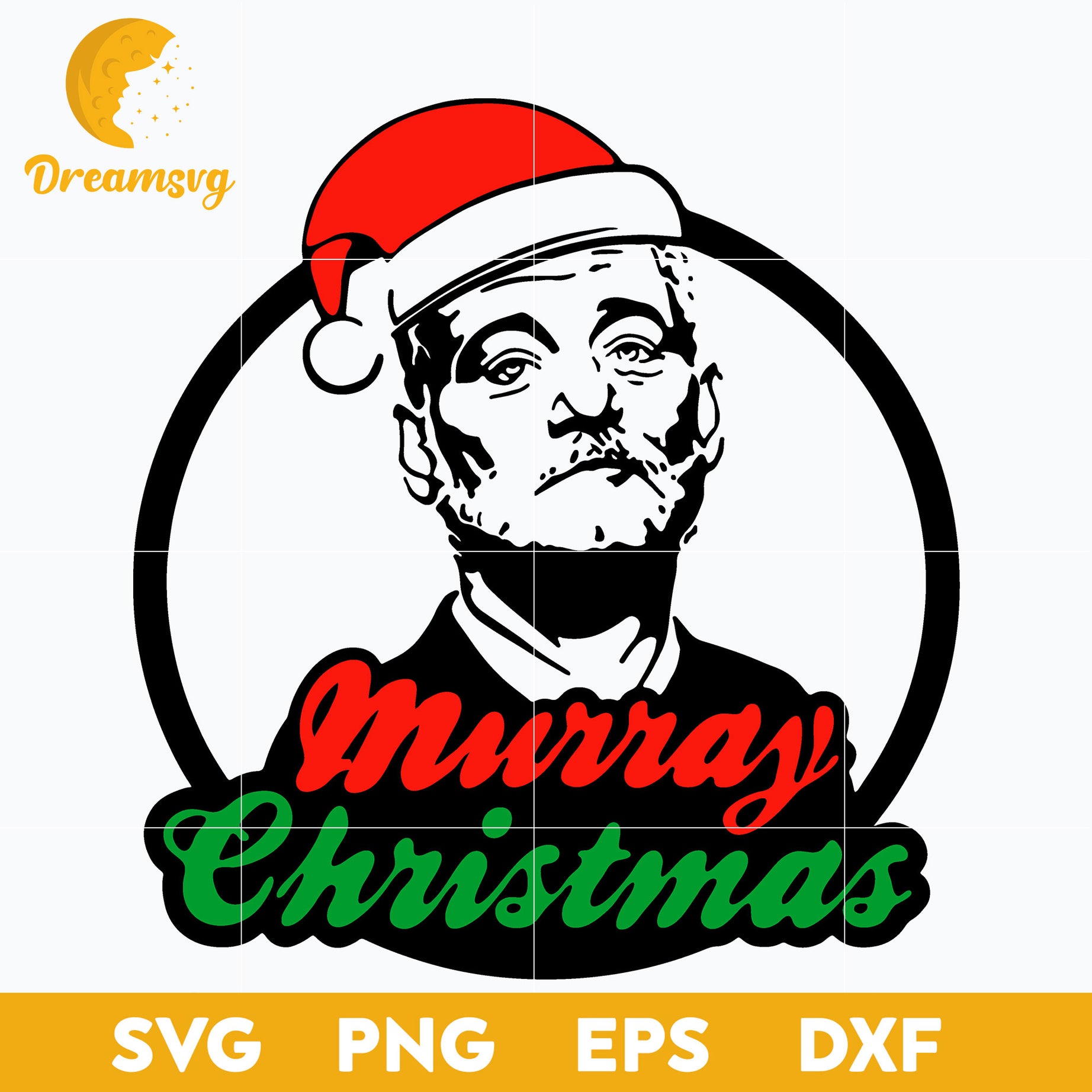 Murray Christmas SVG, Christmas SVG, PNG DXF EPS Digital File.