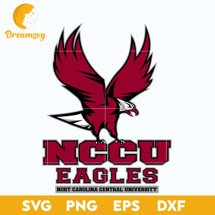 NCCU Eagles Svg, Logo Ncaa Sport Svg, Ncaa Svg, Png, Dxf, Eps Download File.