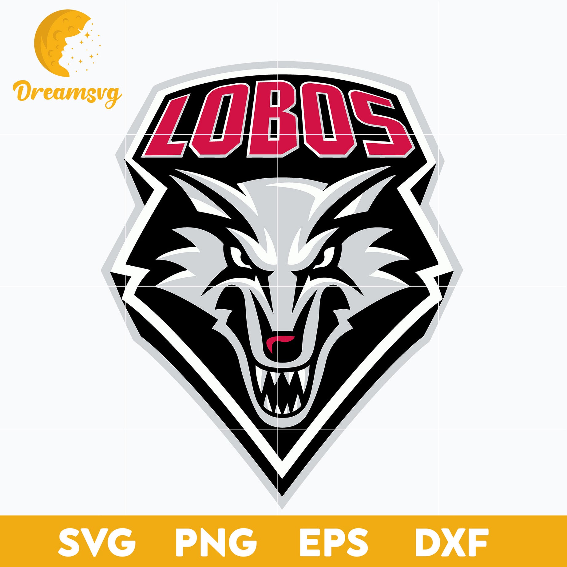 New Mexico Lobos Svg, Logo Ncaa Sport Svg, Ncaa Svg, Png, Dxf, Eps Download File.