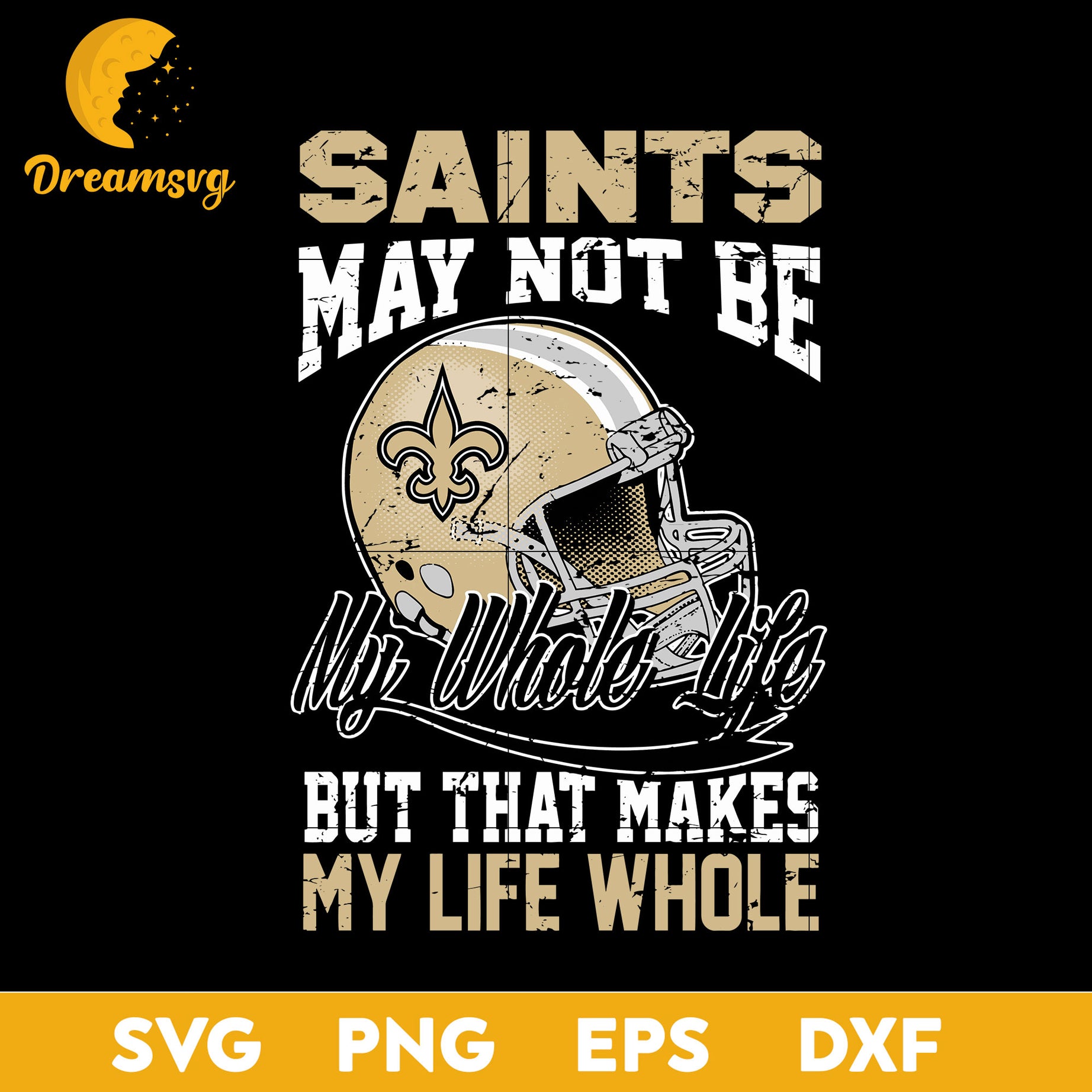 New Orleans Saints Nfl Svg, HELMET Saints  Svg, Png, Dxf, Eps file.