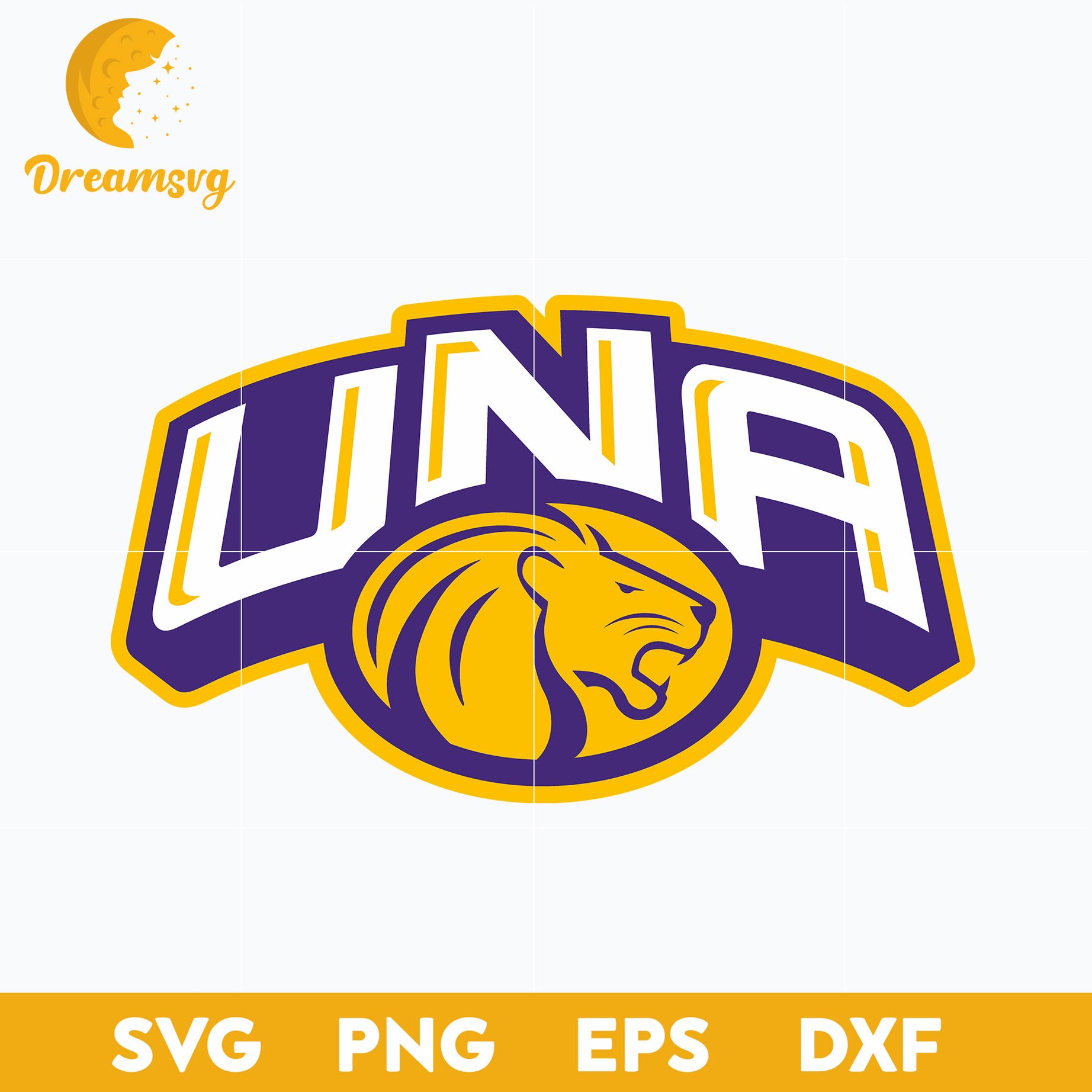 North Alabama Lions Svg, Logo Ncaa Sport Svg, Ncaa Svg, Png, Dxf, Eps Download File.