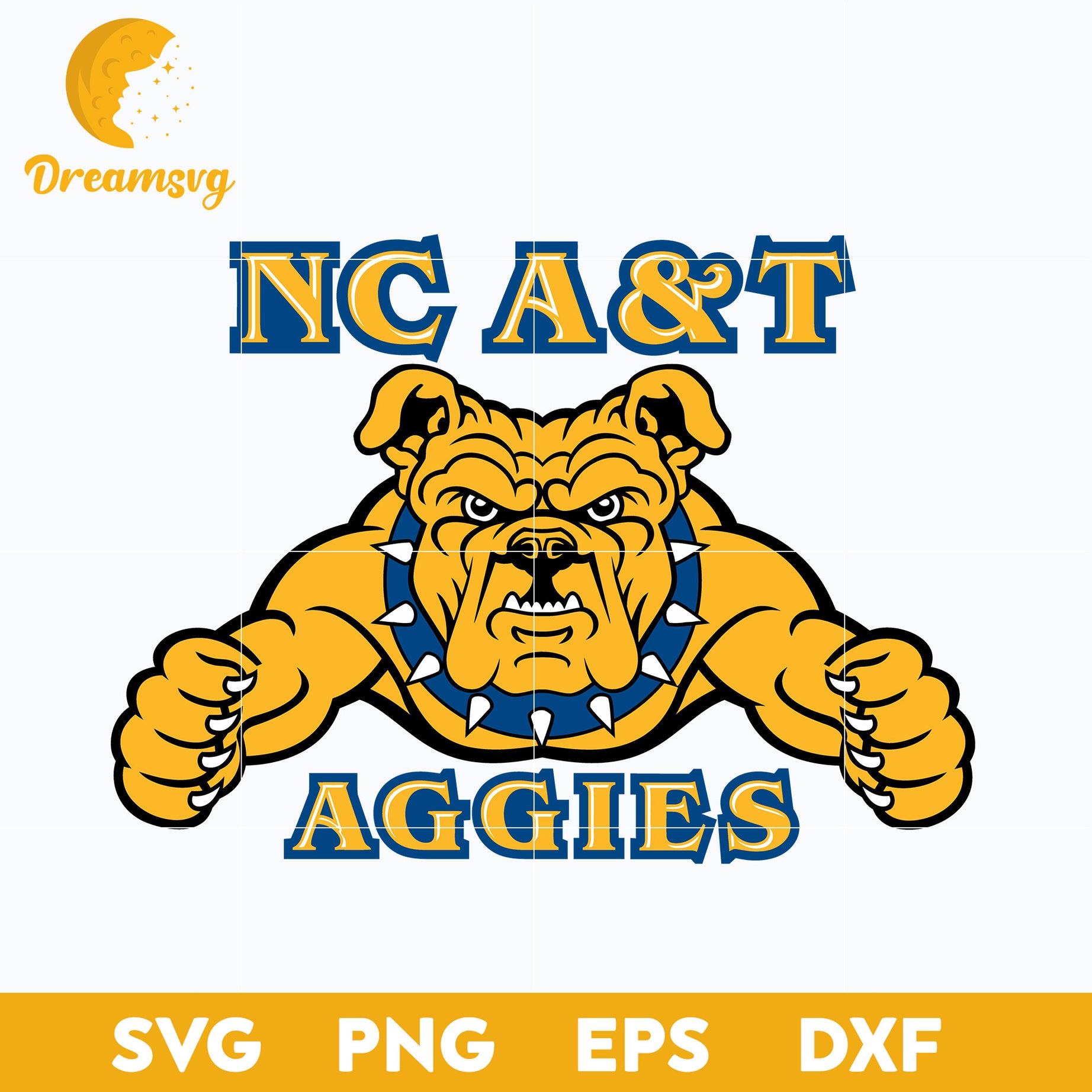 North Carolina A&T Aggies Svg, Logo Ncaa Sport Svg, Ncaa Svg, Png, Dxf, Eps Download File.