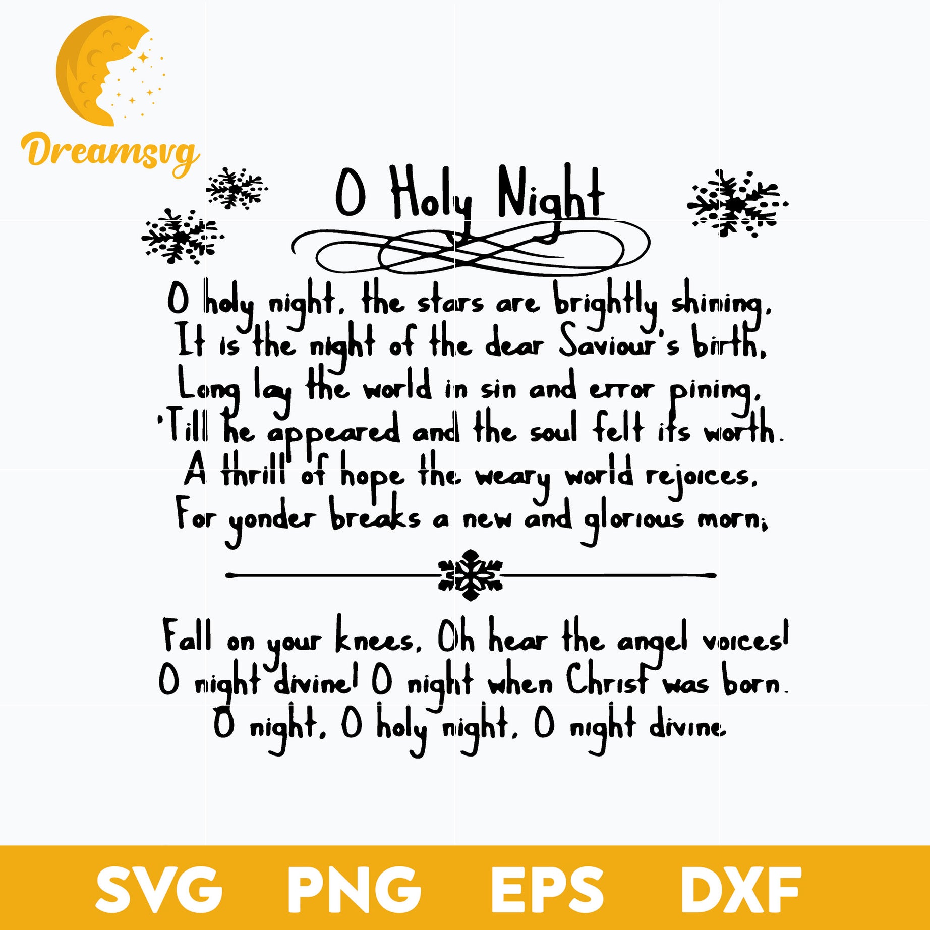 O Holy Night Christmas Carol Music Song Lyrics SVG, Christmas SVG, PNG β DreamSVG Store o-holy-night-christmas-carol-music-song-lyrics-svg-christmas-svg-png-dreamsvg-store