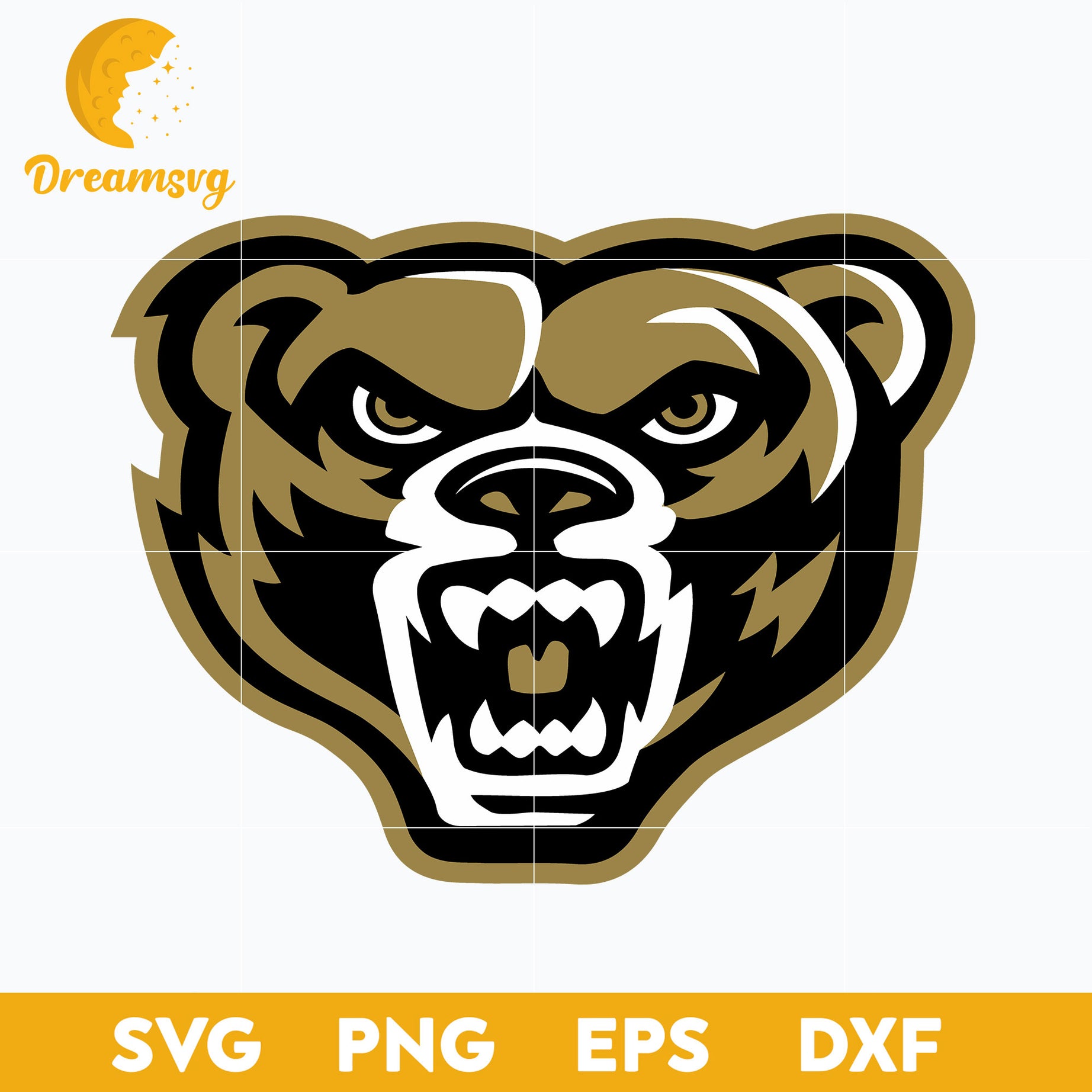 Oakland Golden Grizzlies Svg, Logo Ncaa Sport Svg, Ncaa Svg, Png, Dxf, Eps Download File.