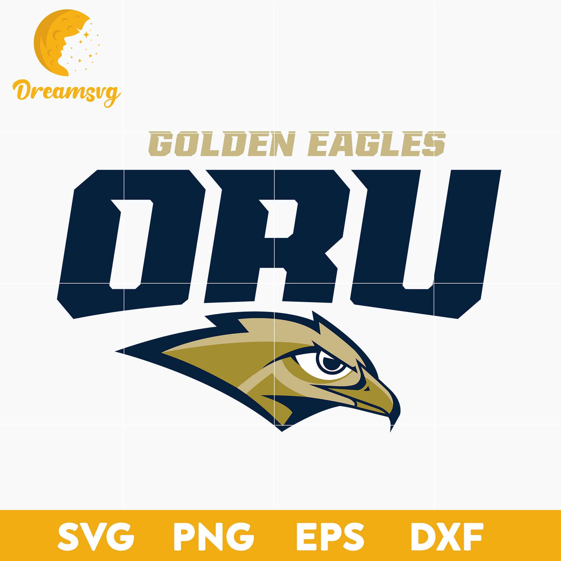 Oral Roberts Golden Eagles Svg, Logo Ncaa Sport Svg, Ncaa Svg, Png, Dxf, Eps Download File.