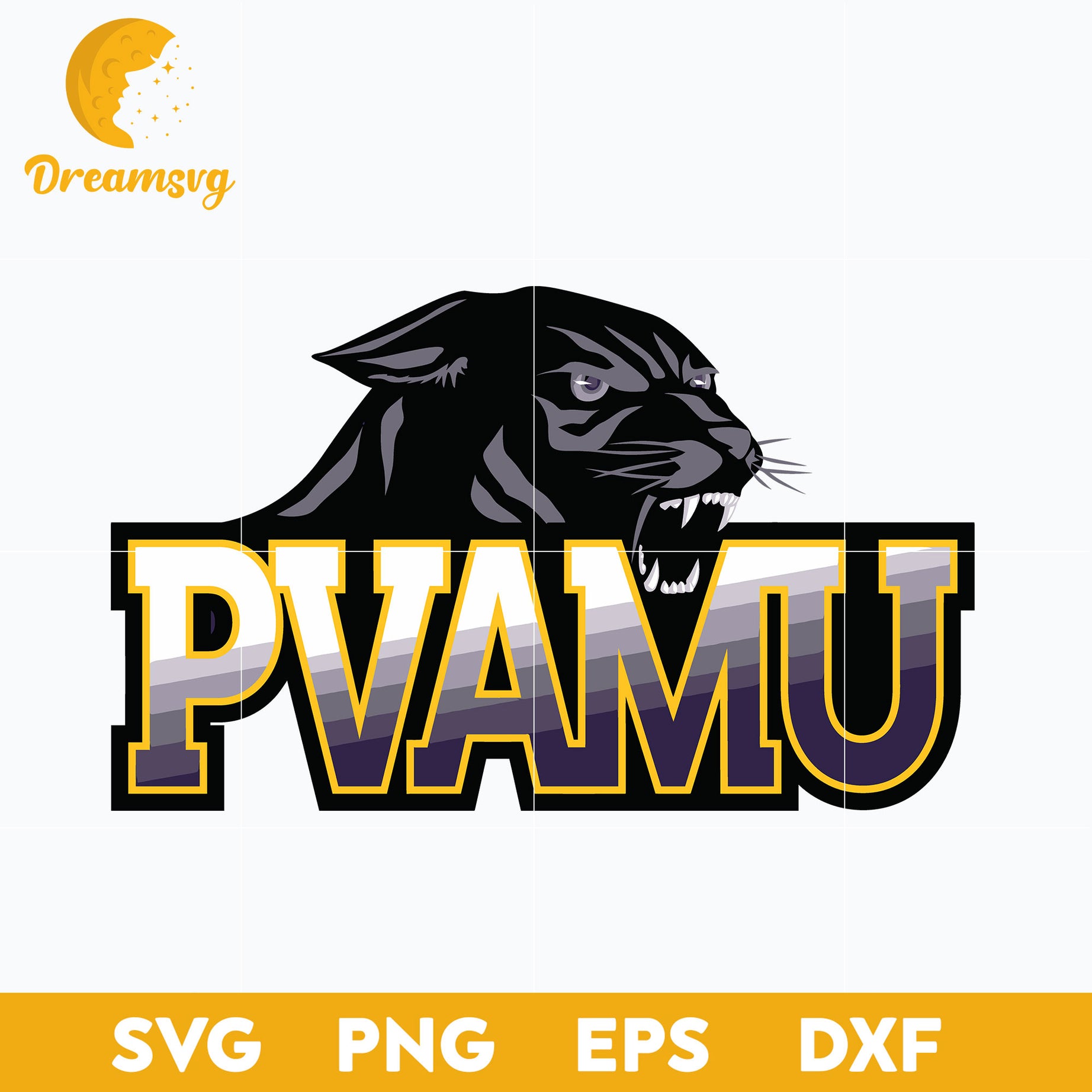 Prairie View A&M Panthers Svg, Logo Ncaa Sport Svg, Ncaa Svg, Png, Dxf, Eps Download File.